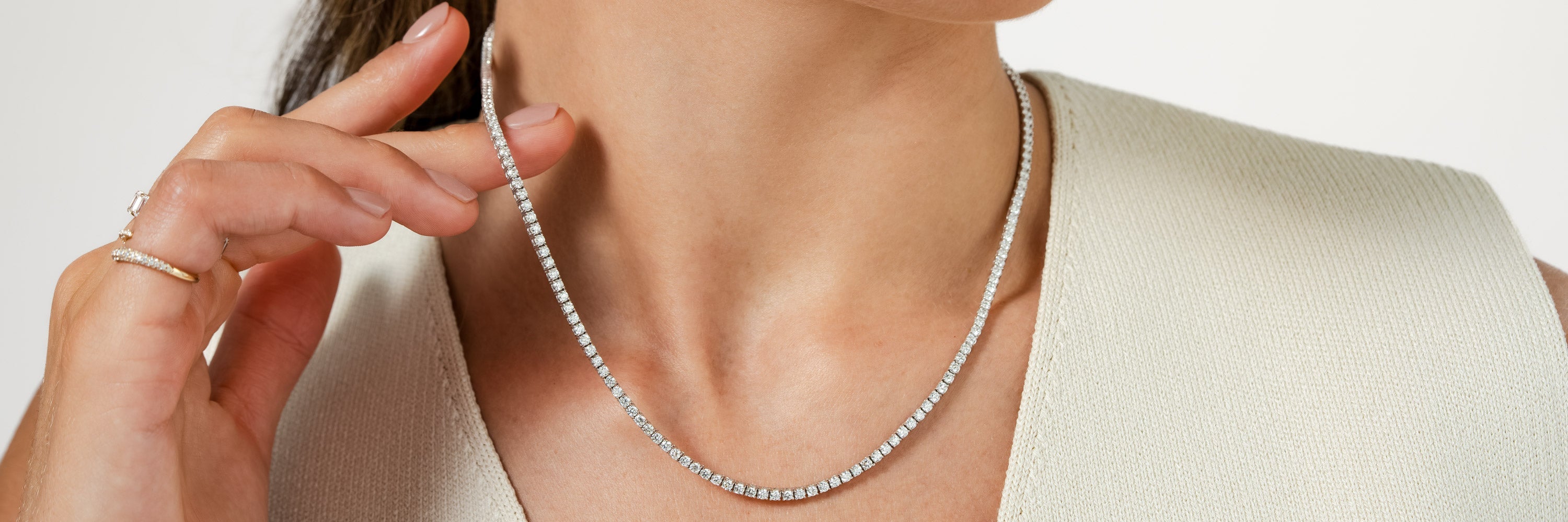 Tennis Necklaces from Seema Fine Jewelry