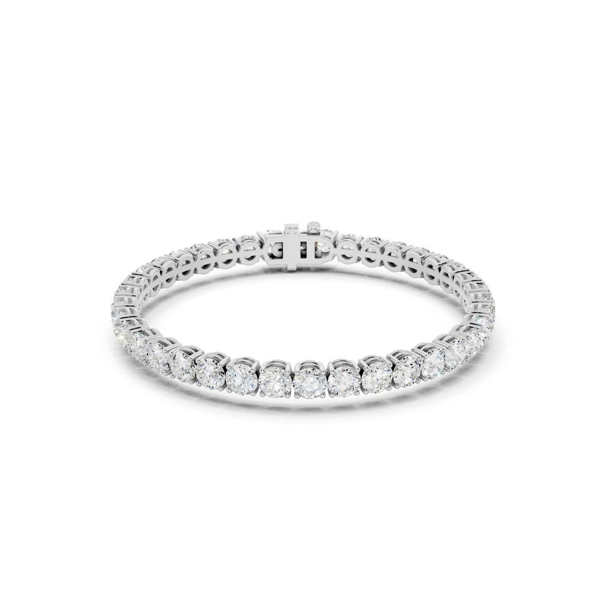 12 Carat Lab Grown Diamond Tennis Bracelet