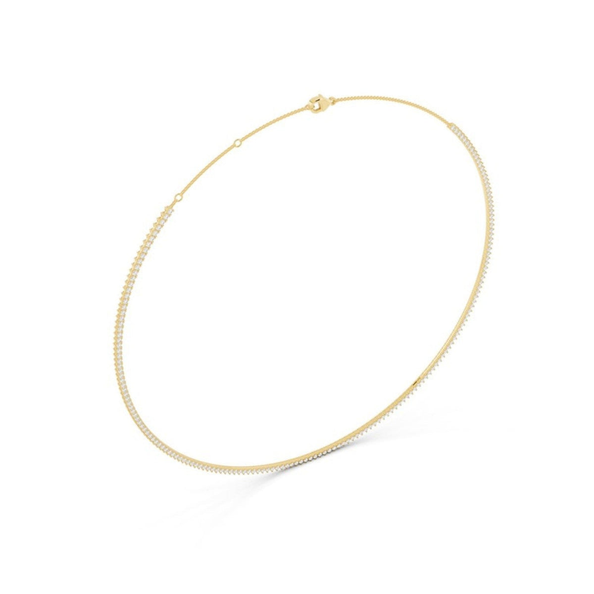 3 Carat Lab Grown Diamond Tennis Necklace