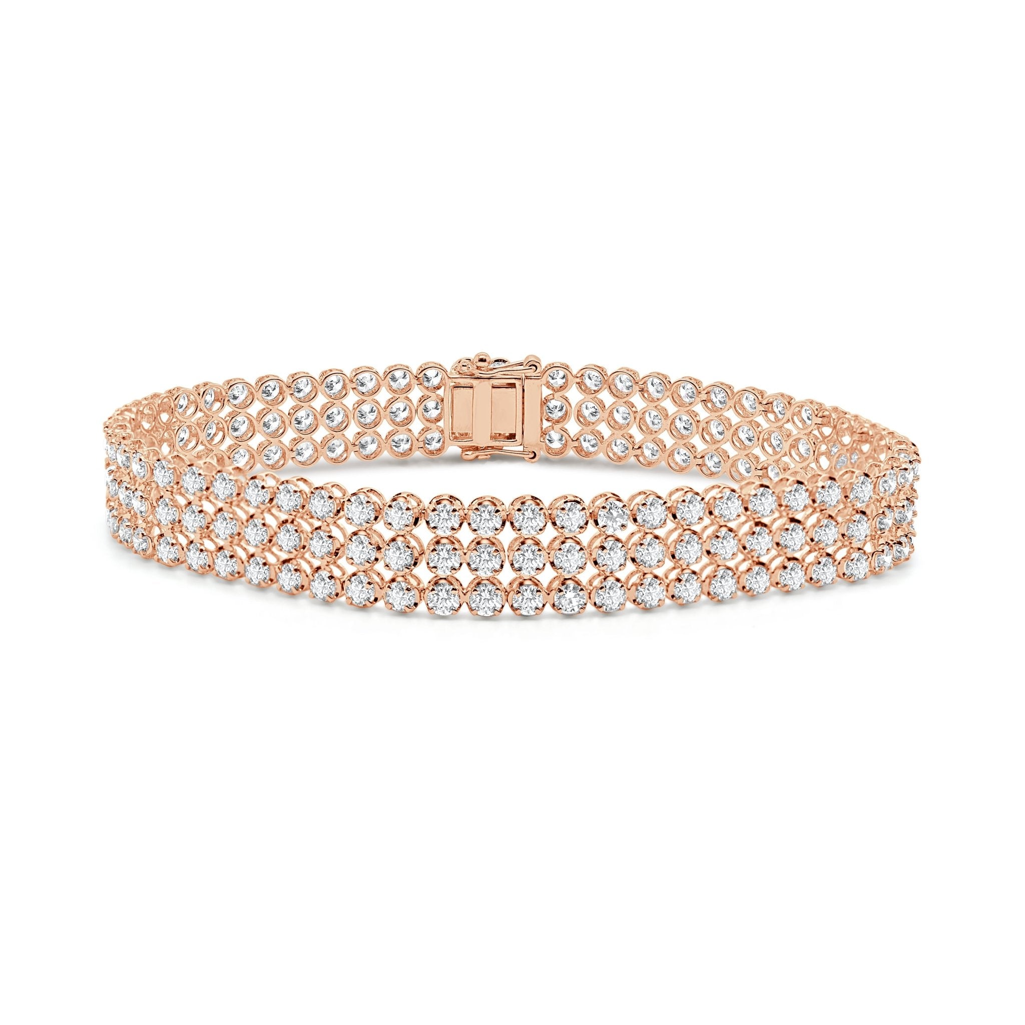 3 - Row Tennis Bracelet