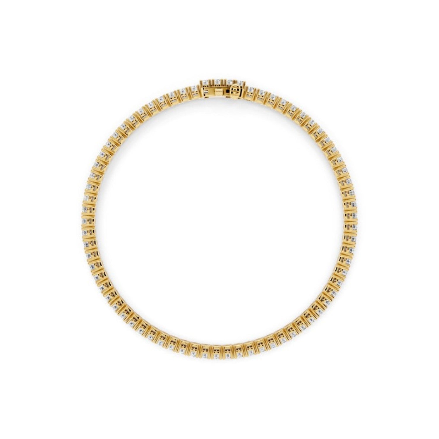 4 Carat Diamond Tennis Bracelet (7.5") in 14K rose gold