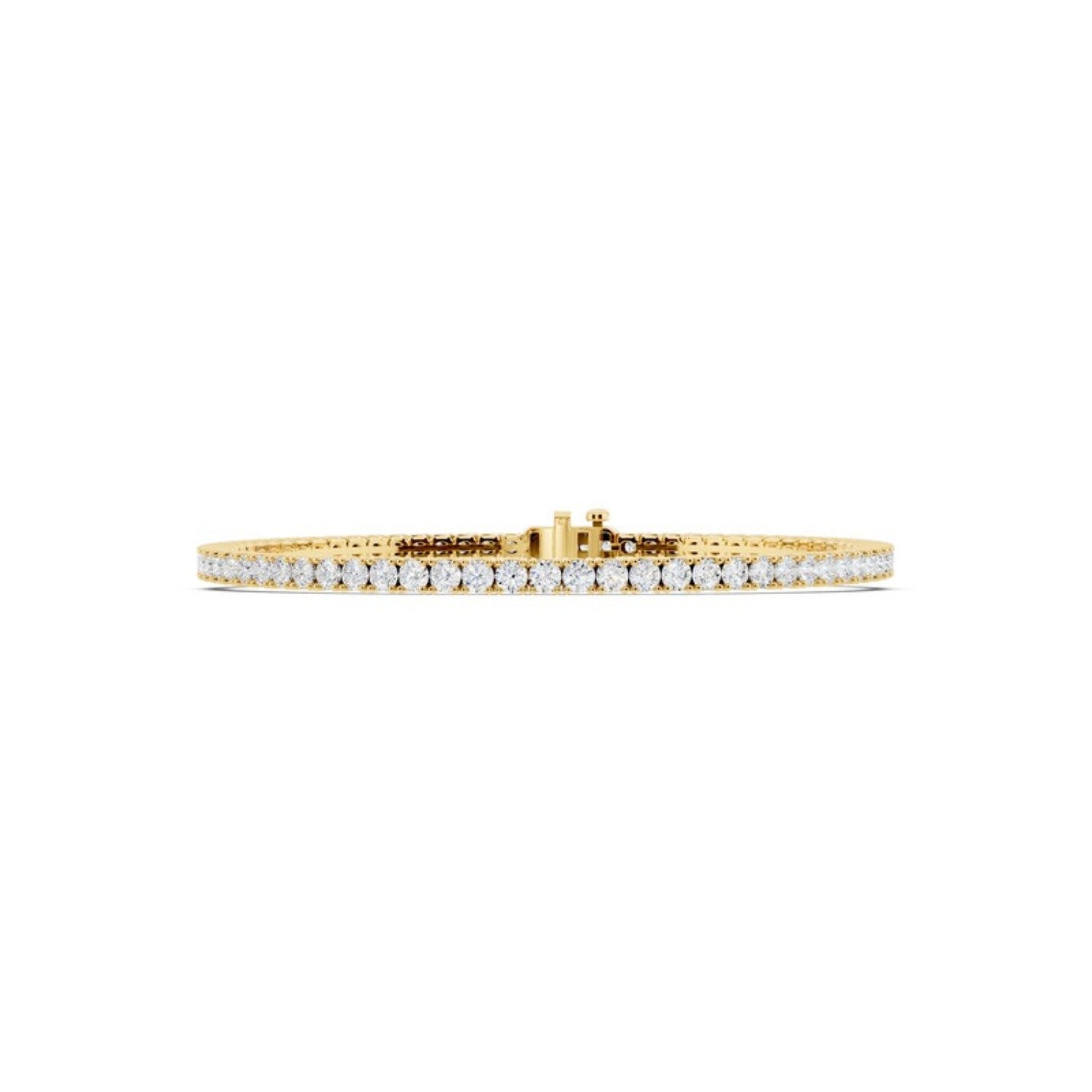 4 Carat Diamond Tennis Bracelet (7.5"), detail view 1