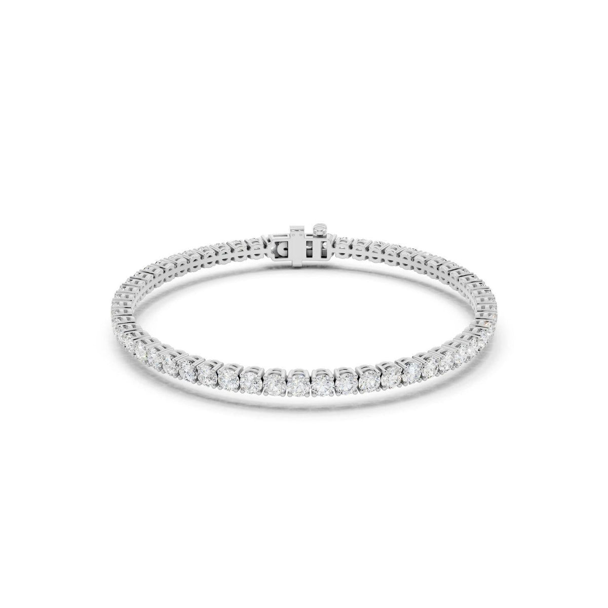 5 Carat Lab Grown Diamond Tennis Bracelet