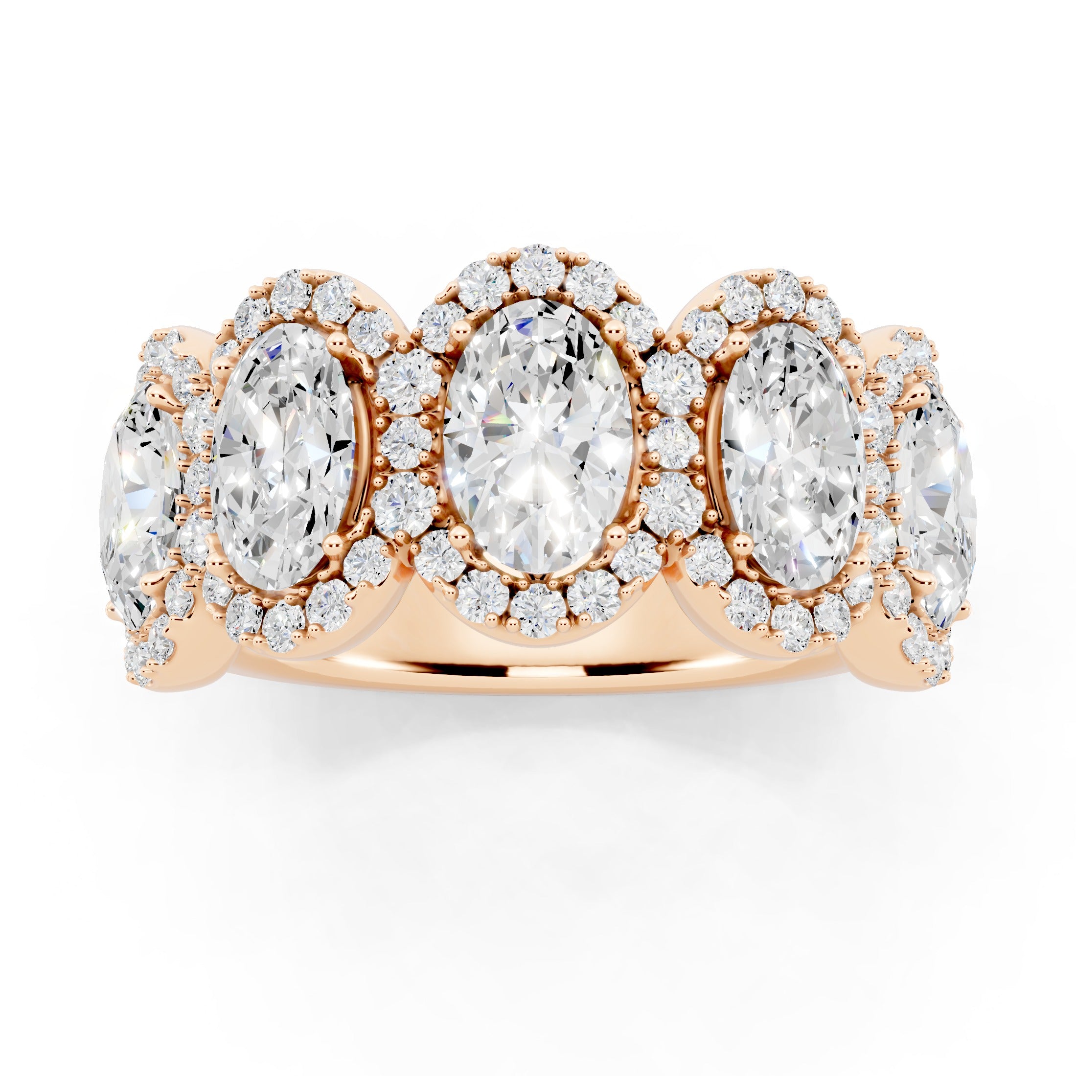 Oval Glam Ring
