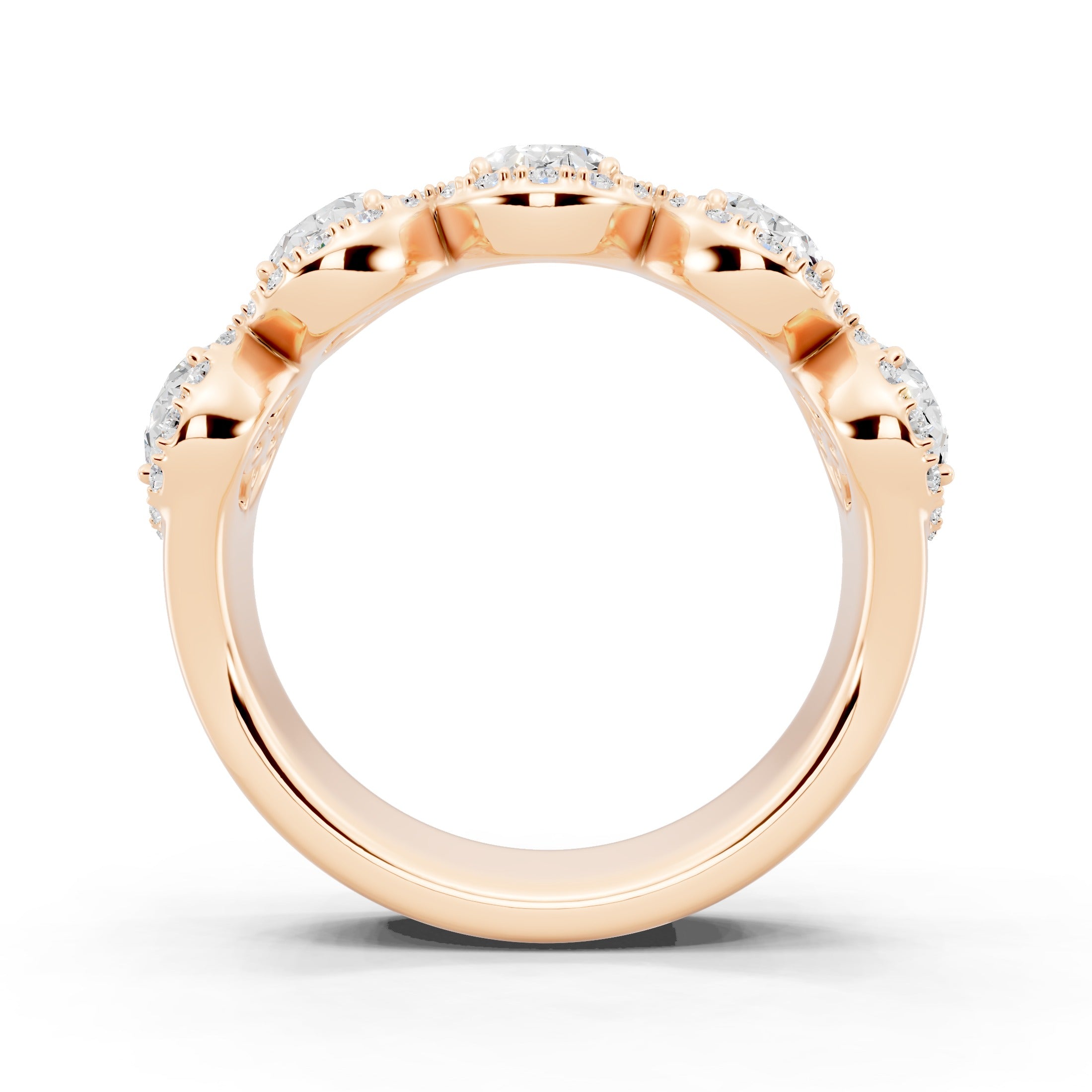Oval Glam Ring