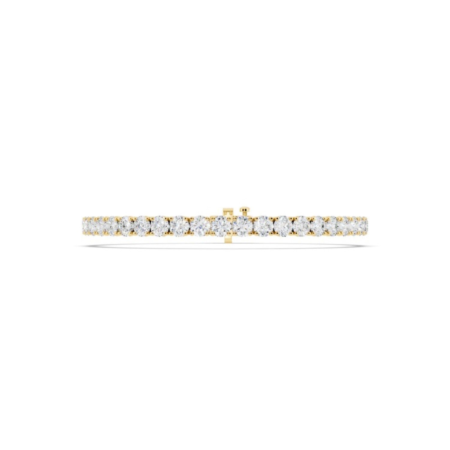 7 Carat Lab Grown Diamond Tennis Bracelet in 14K white gold