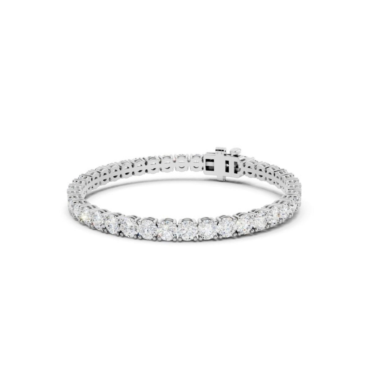 8 Carat Lab Grown Diamond Tennis Bracelet