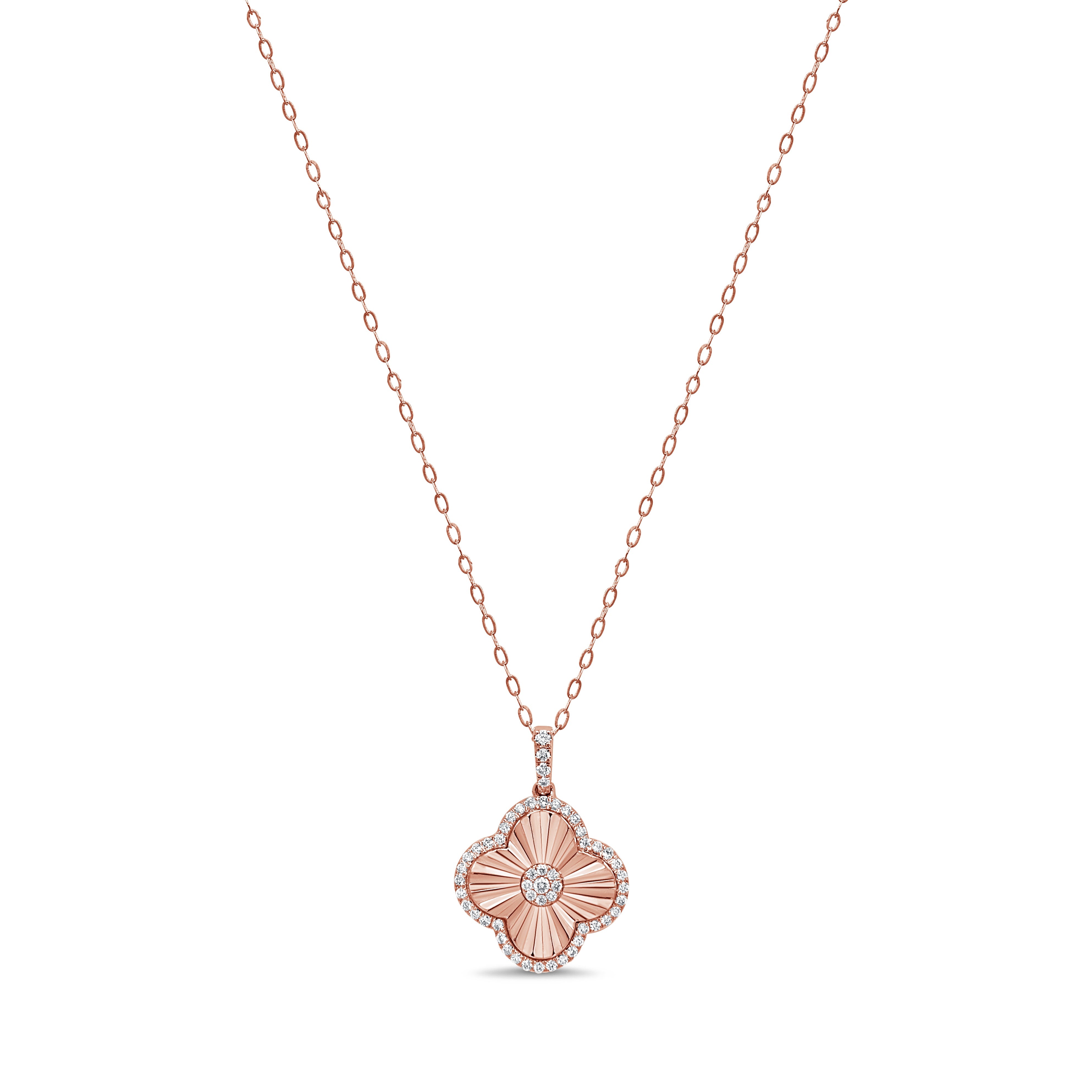 Diamond Clover Necklace