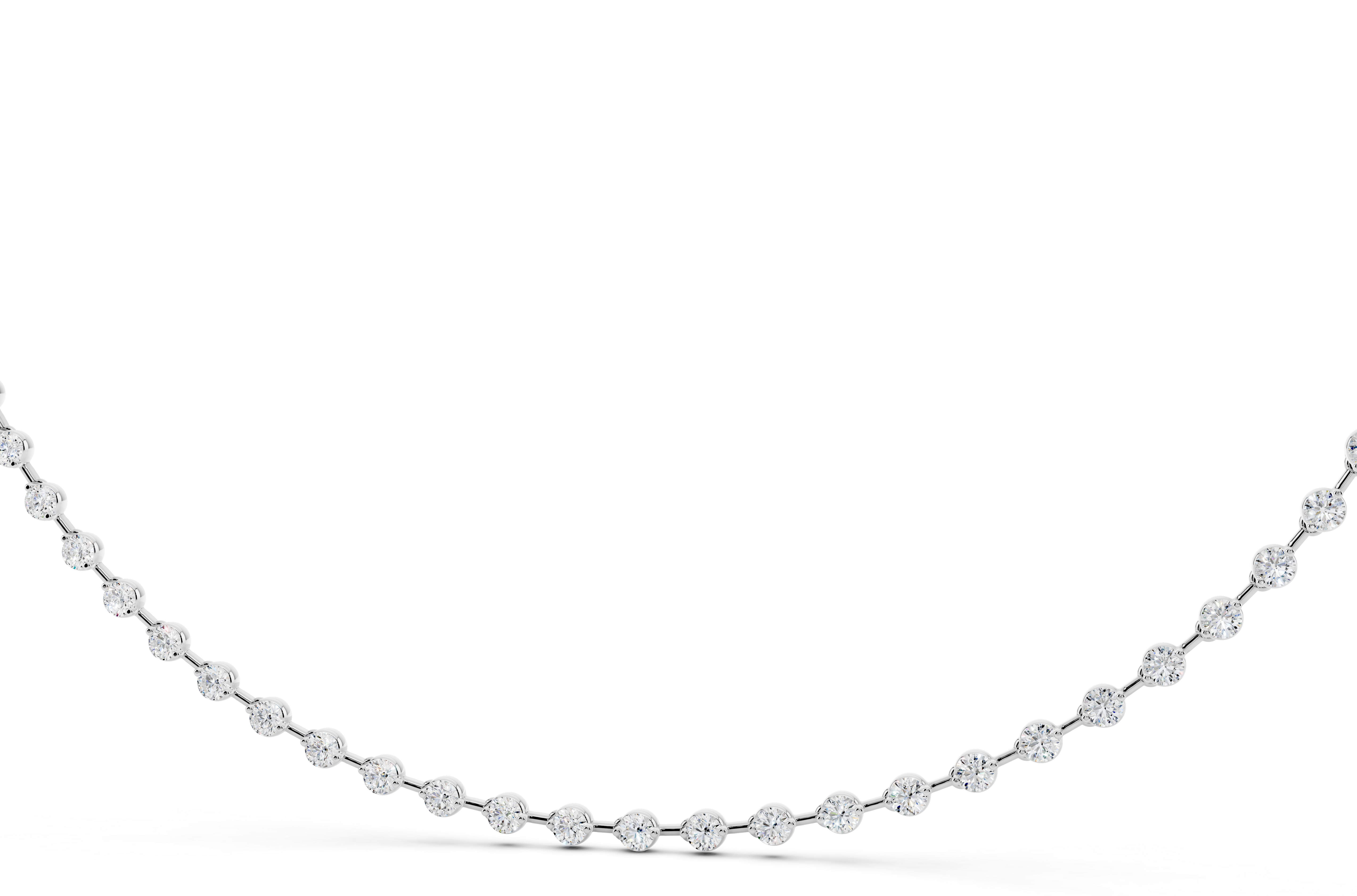 Seema Teeny Tennis Necklace