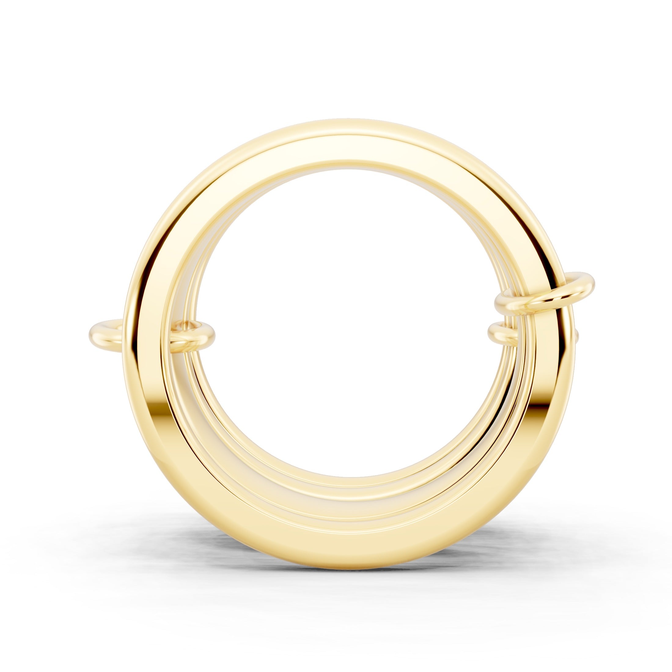 Golden Stacks Ring