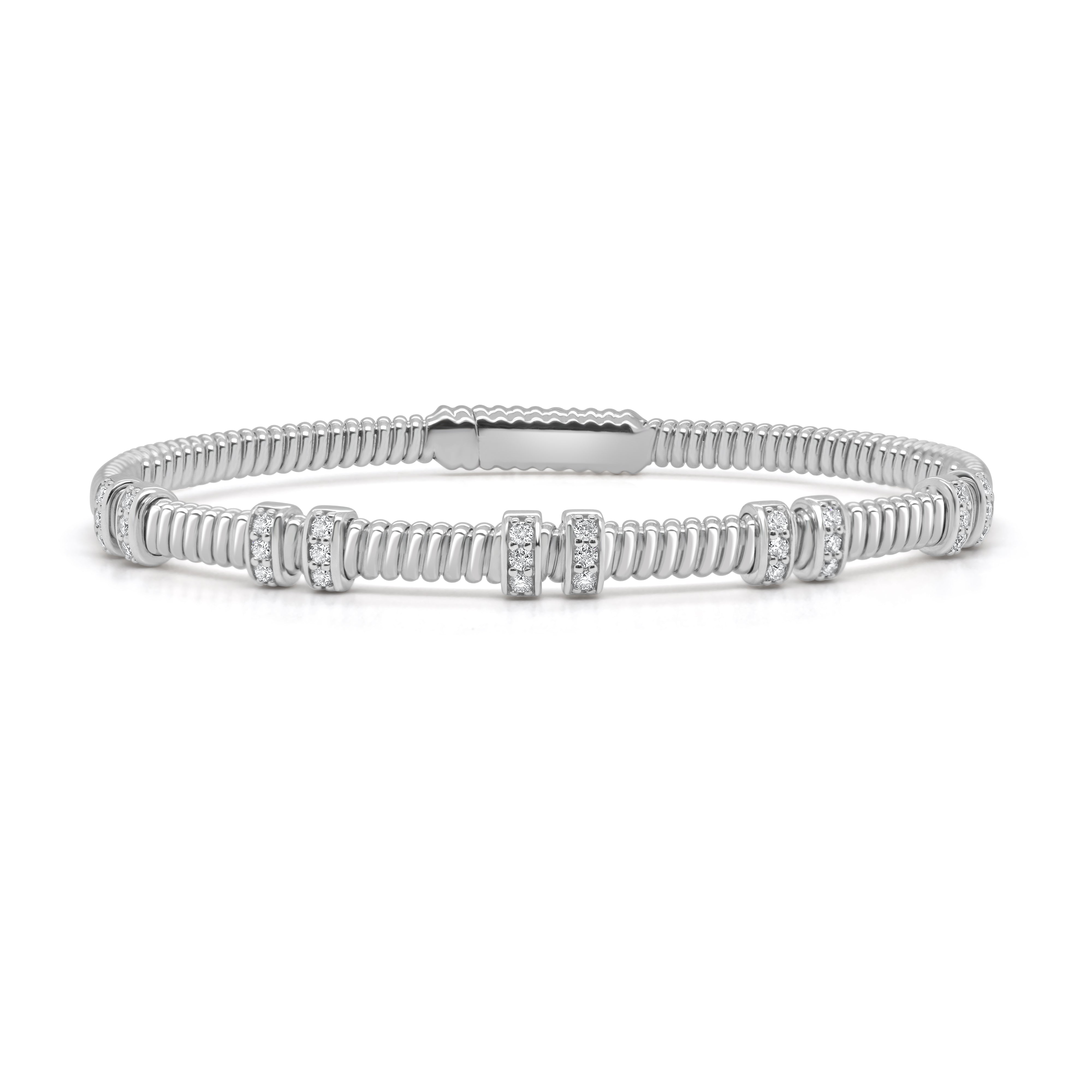 Diamond Flexible Bangle