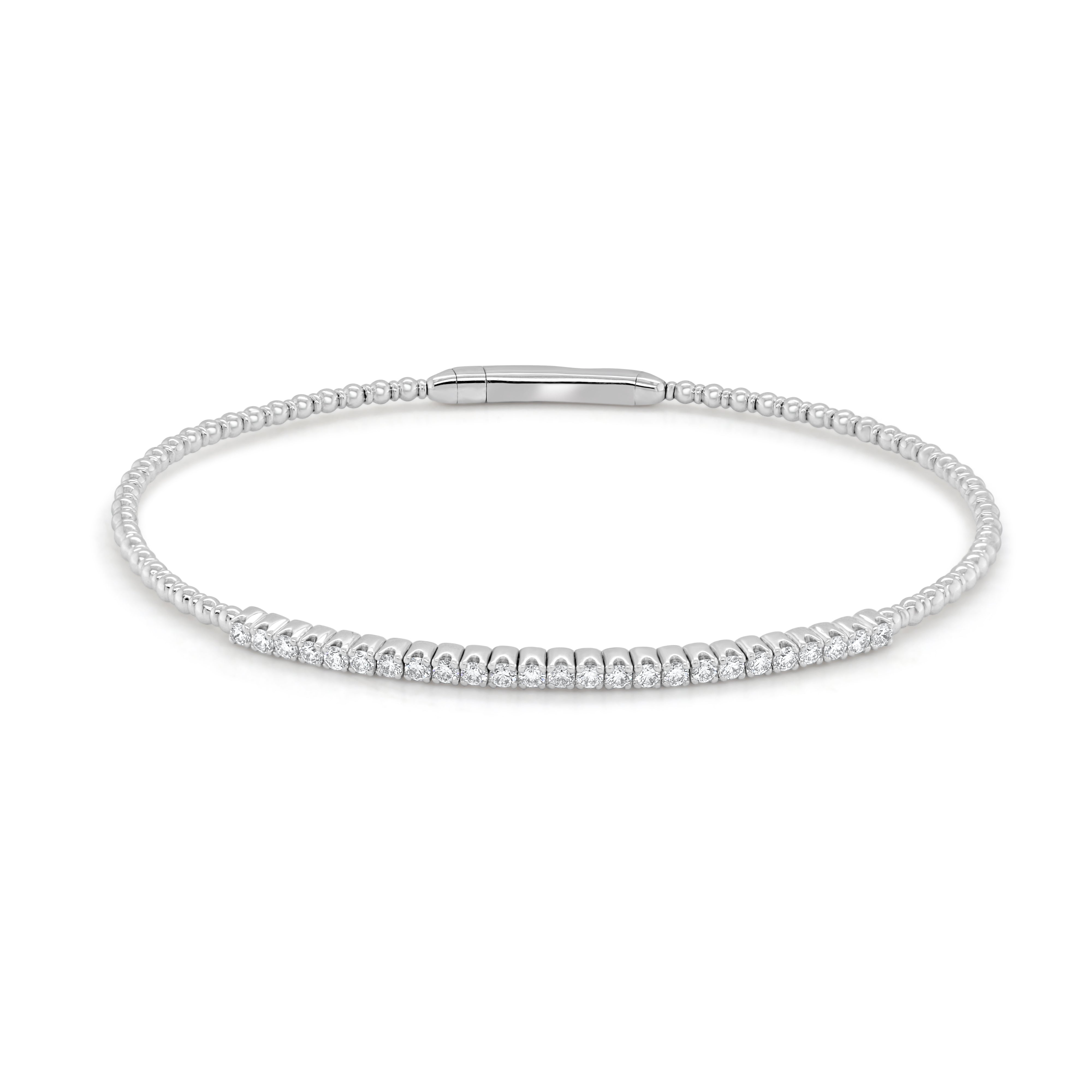 Diamond Flexible Bangle