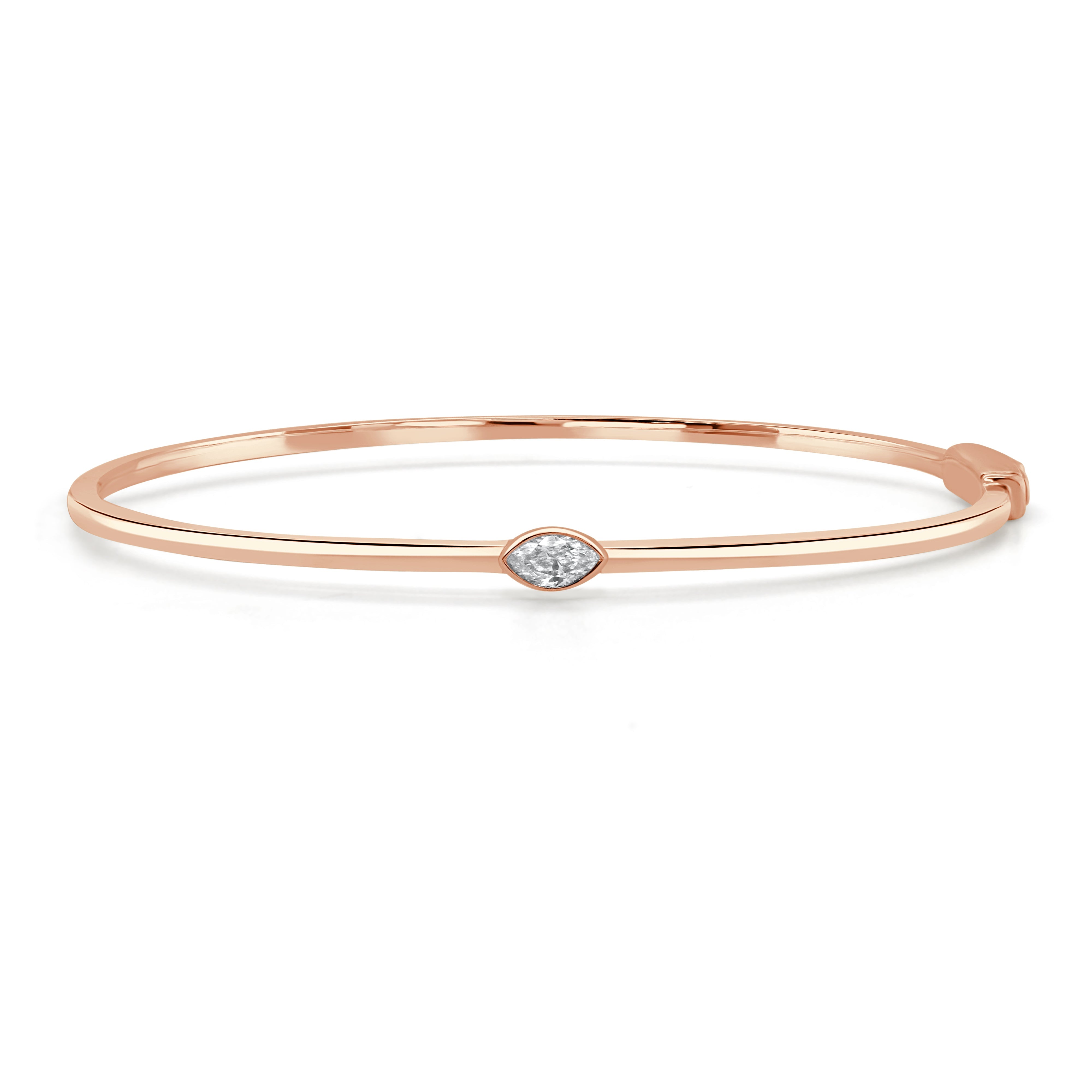Marquise Diamond Bangle
