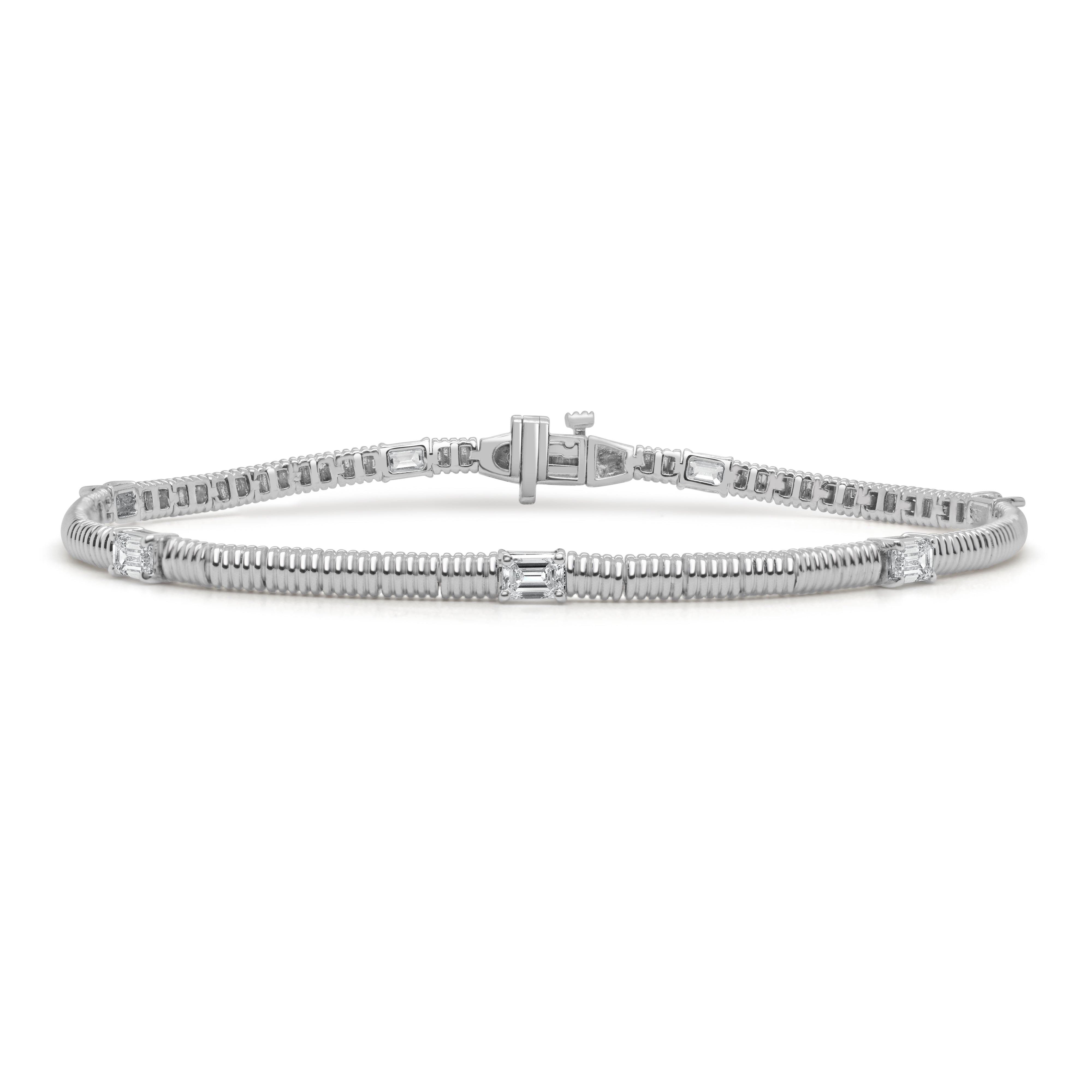Oval Diamond Bracelet
