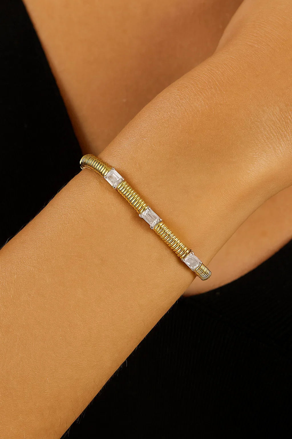 Oval Diamond Bracelet