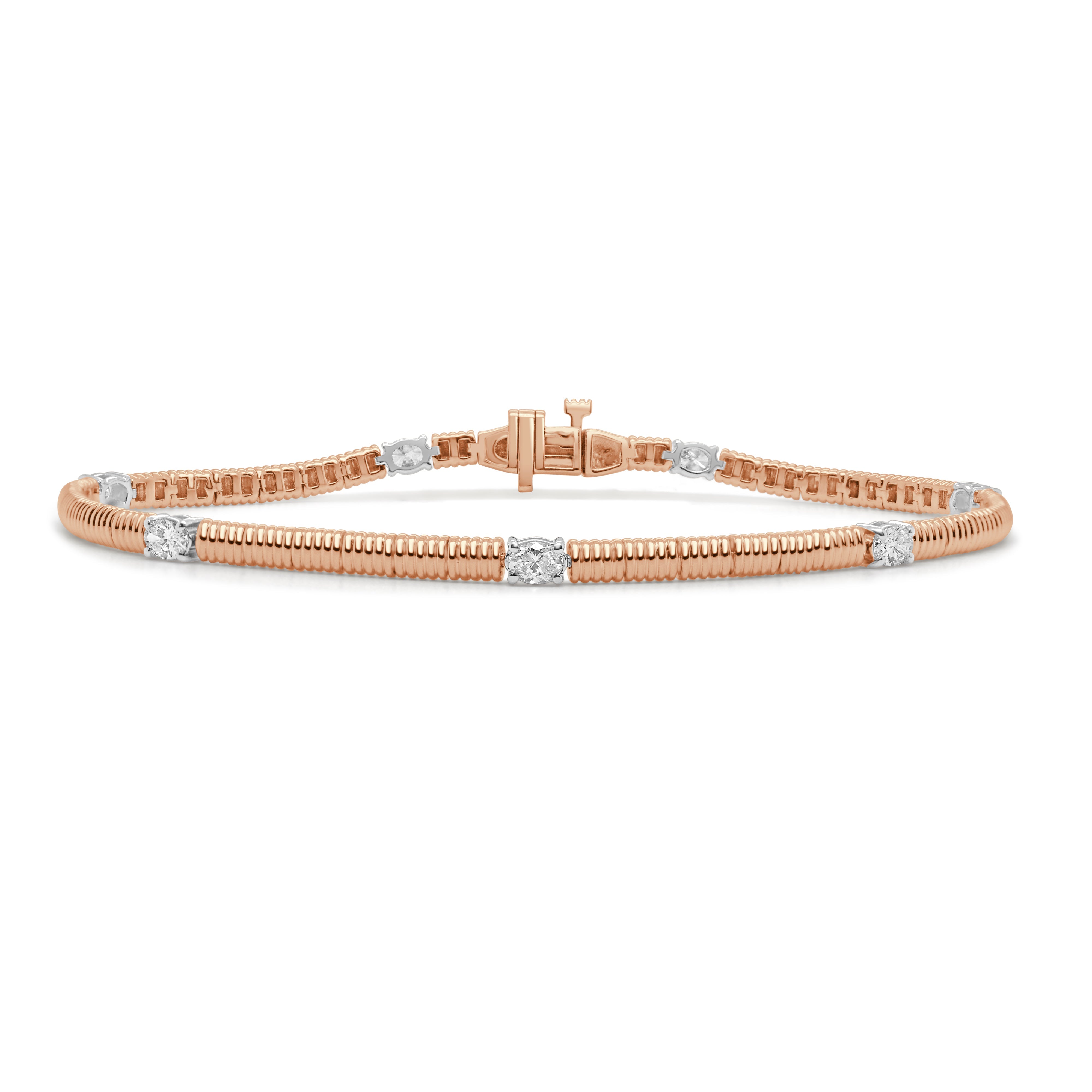 Oval Diamond Bracelet
