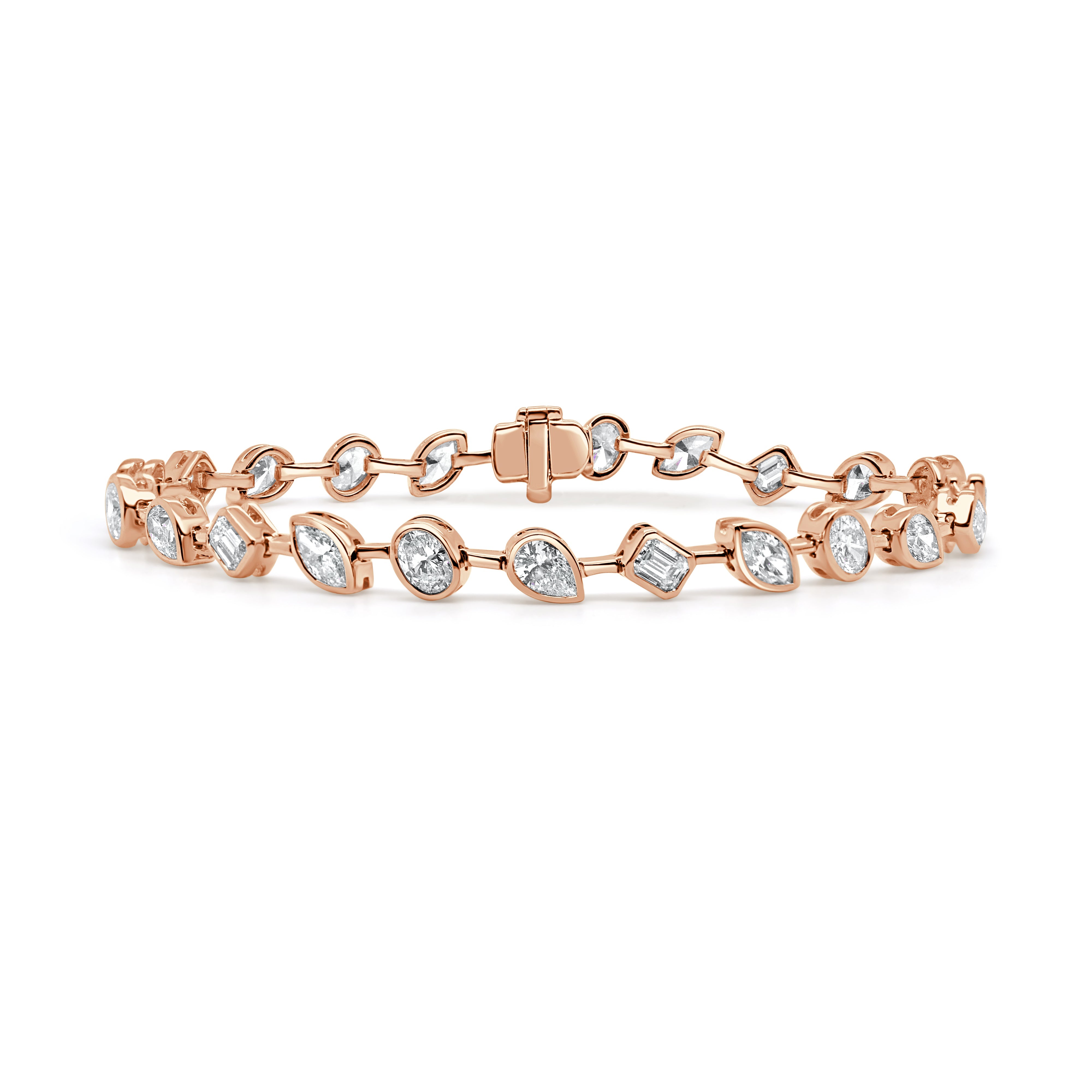 Mixed Fancy Shape Bracelet