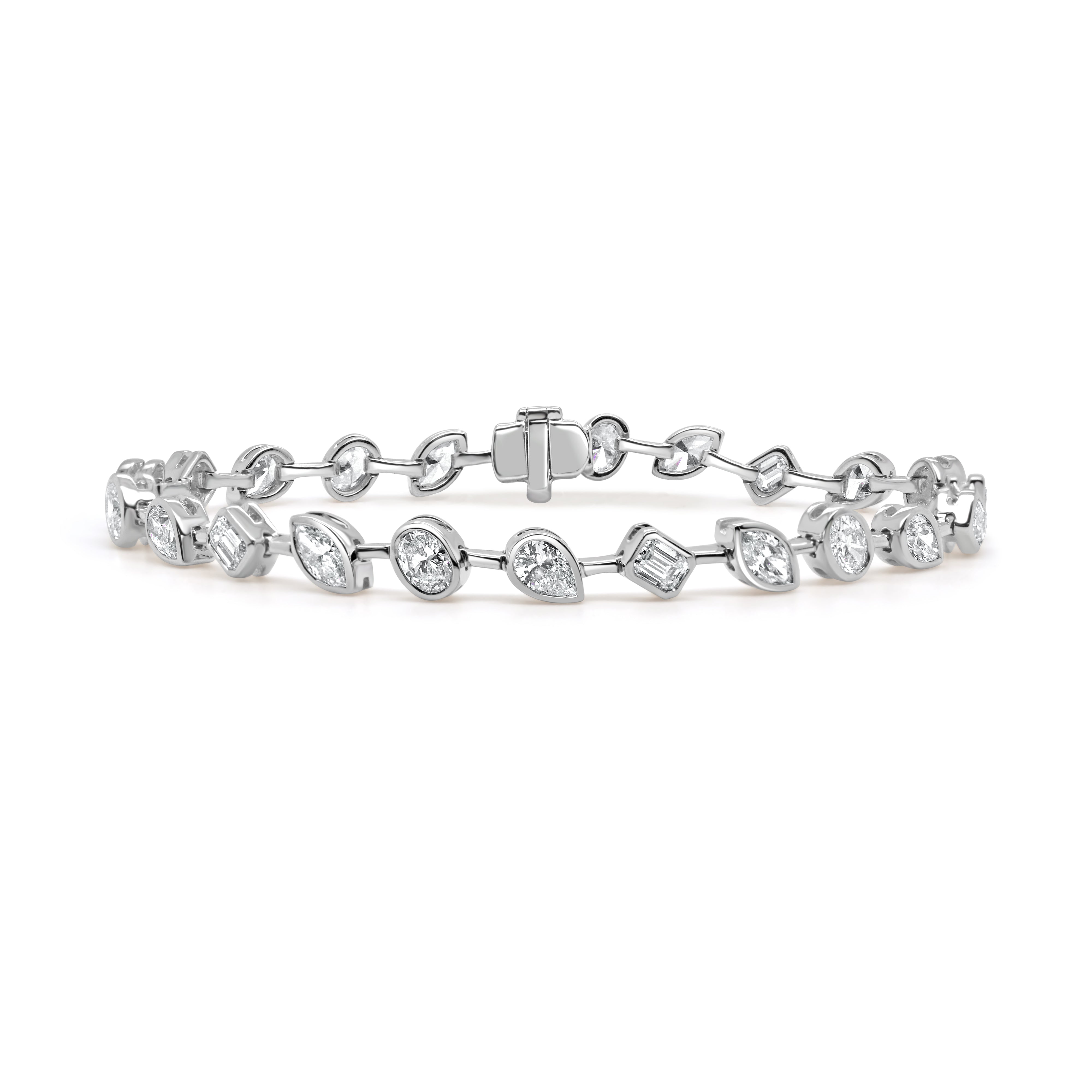 Mixed Fancy Shape Bracelet