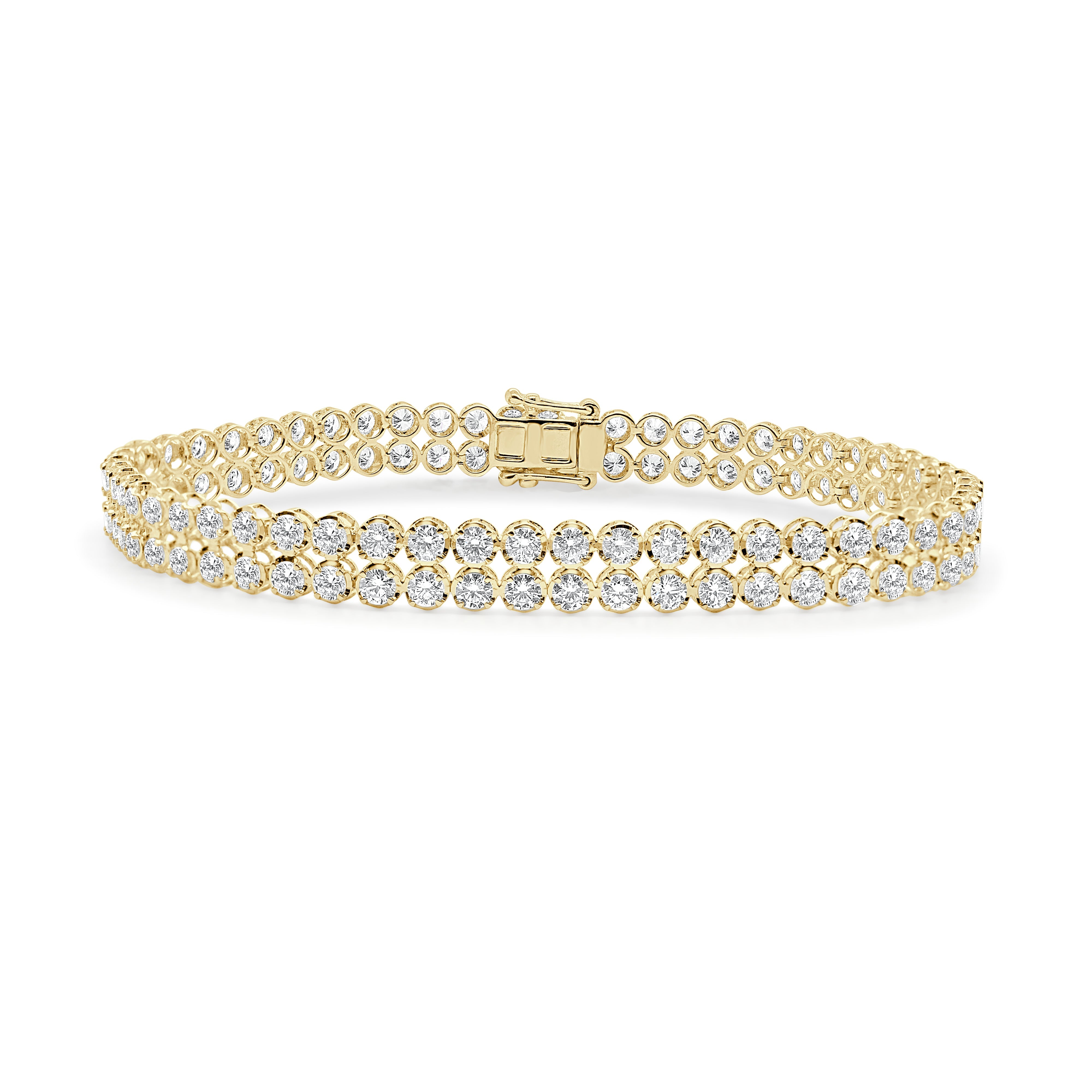 Diamond 2-Row Tennis Bracelet