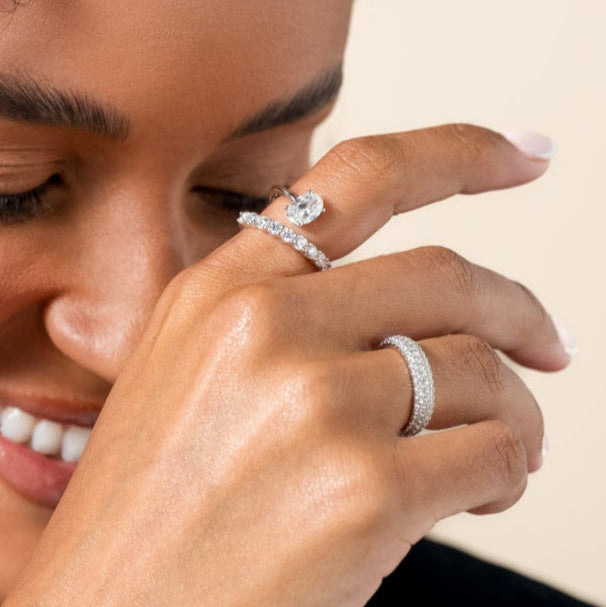 Spotlight Swirl Ring