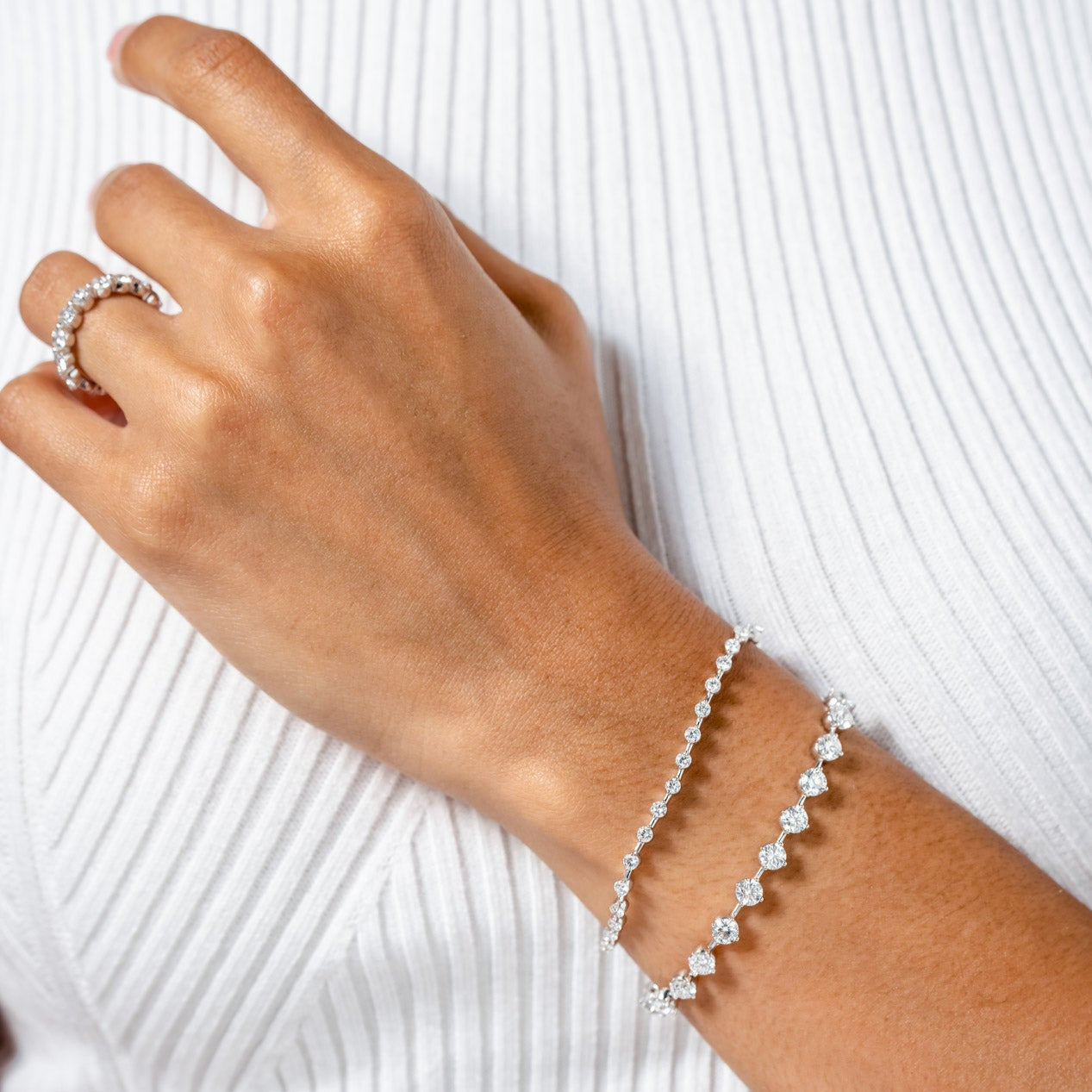 Seema Teeny Tennis Bracelet