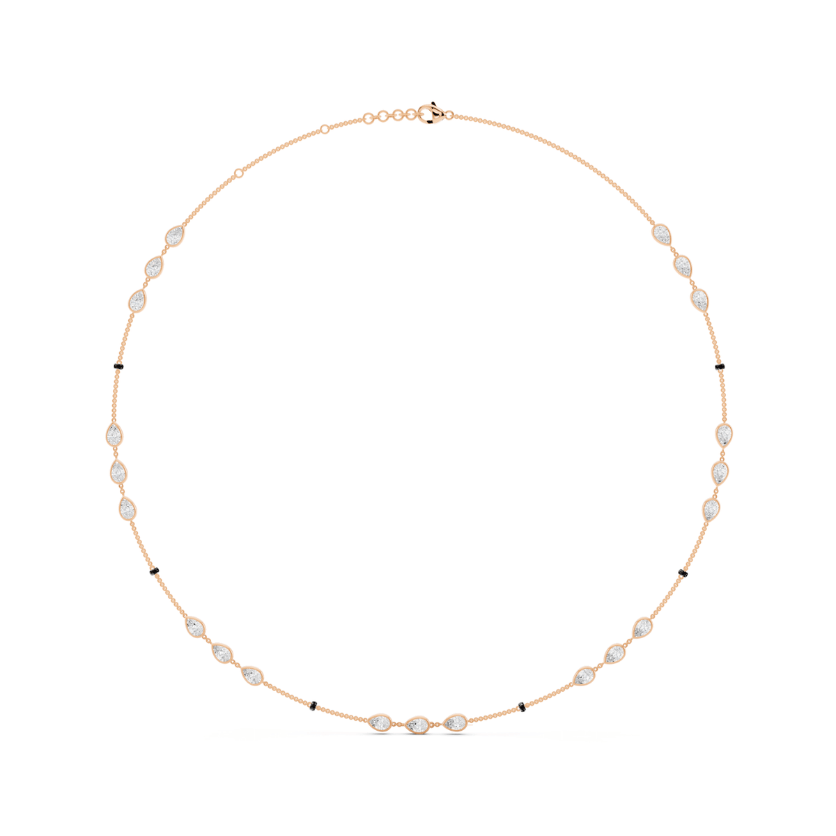 Bezel Eternity Diamond Mangalsutra