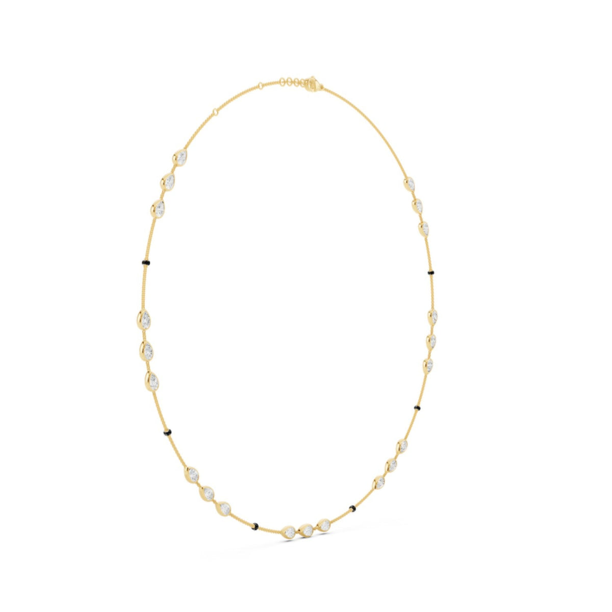 Bezel Eternity Diamond Mangalsutra