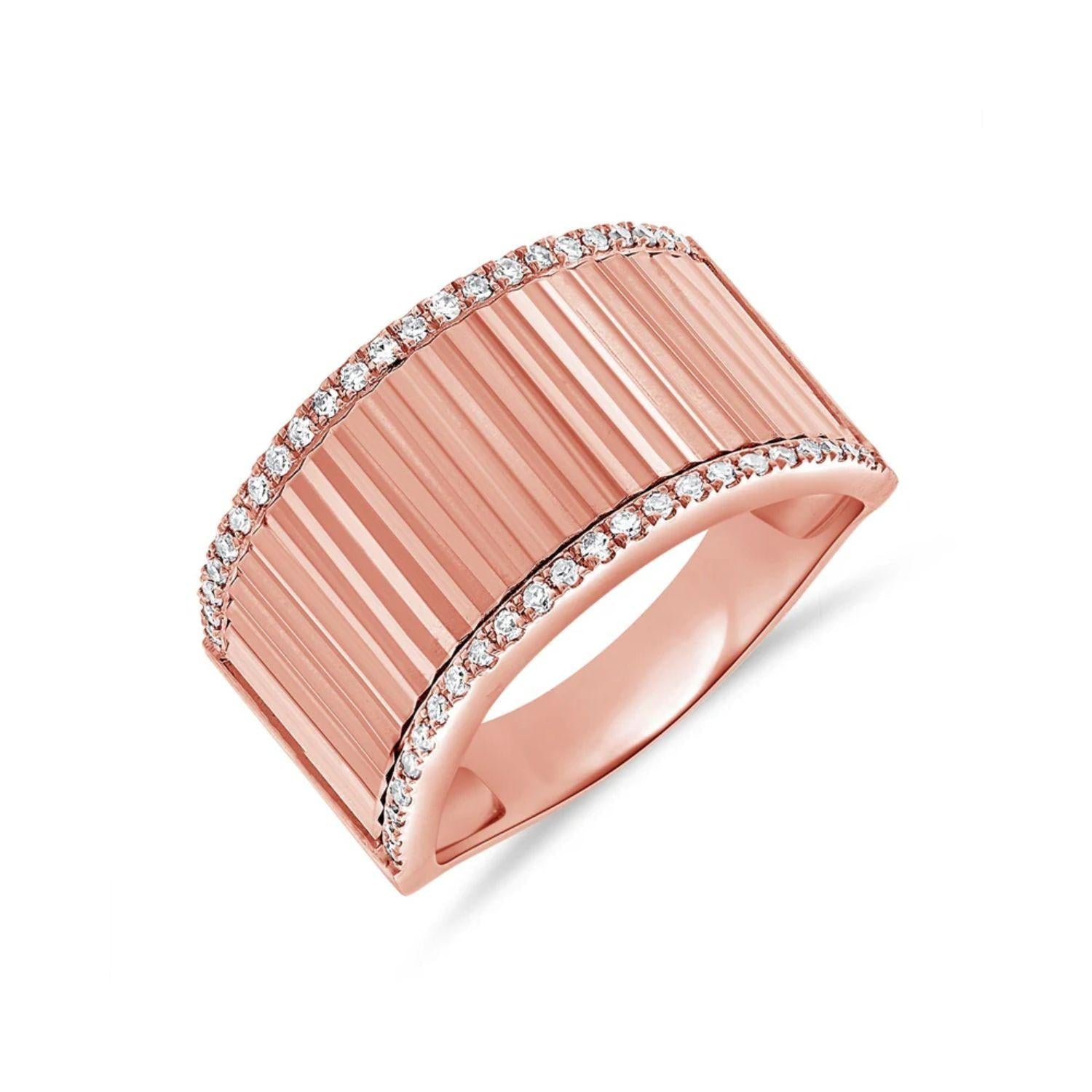 Diamond Fluted Band