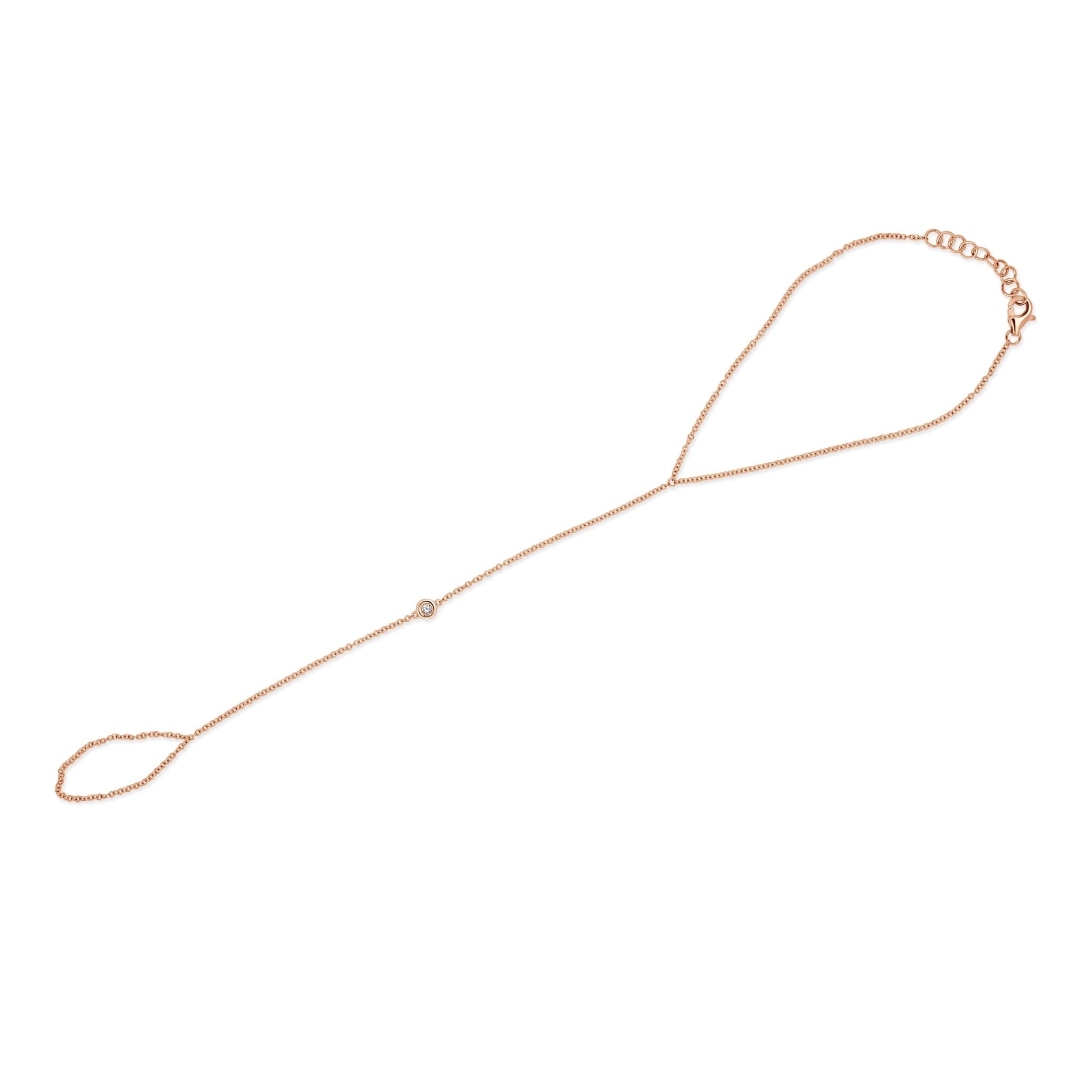 Diamond Hand Chain Bracelet