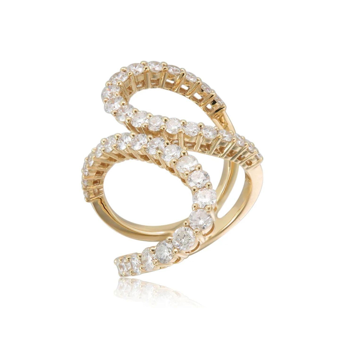 Diamond Open Ring