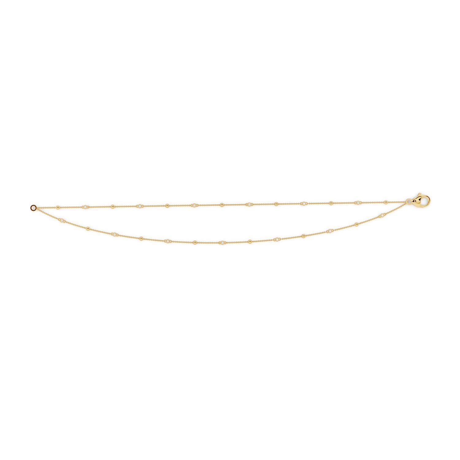 Diamond Station Anklet