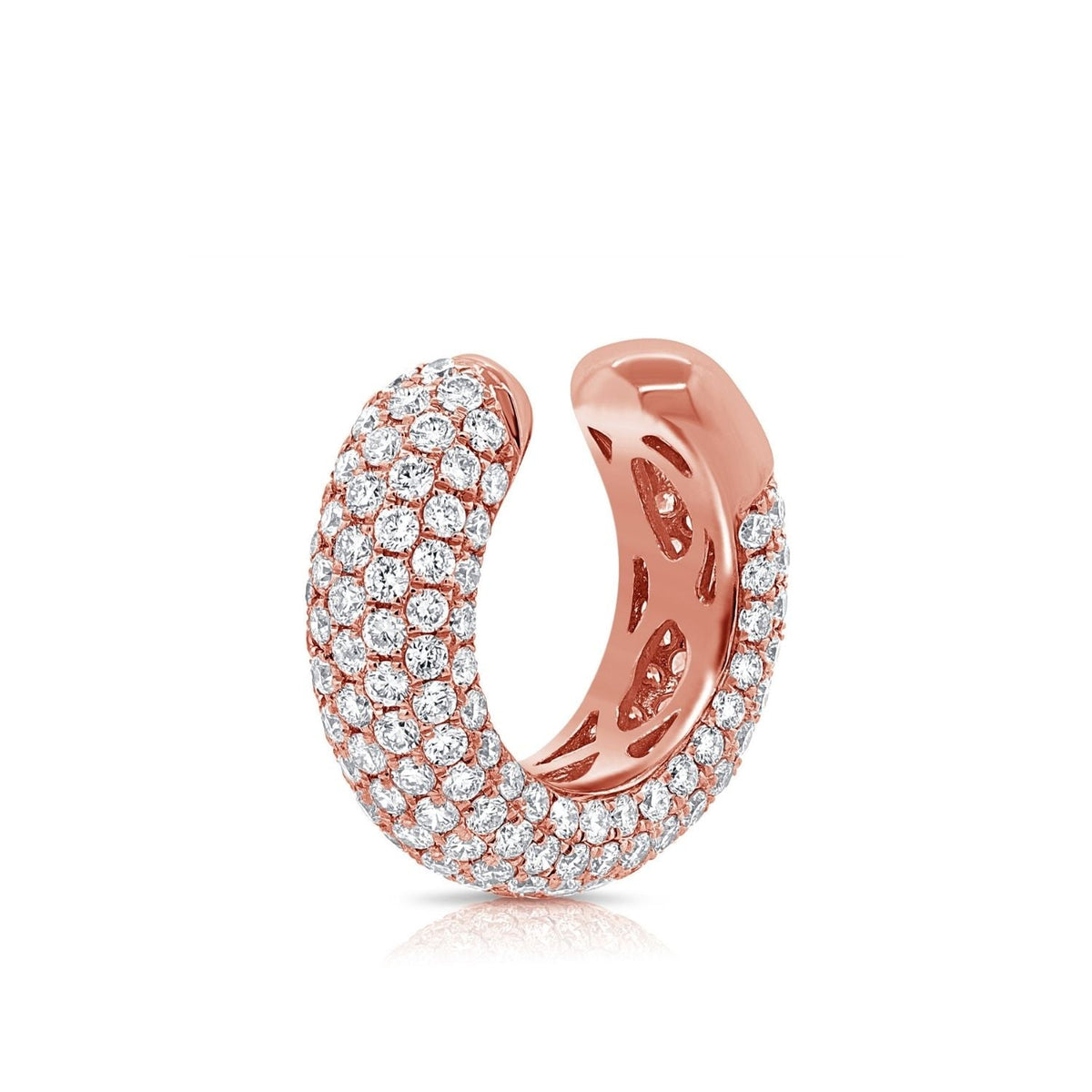 Dome Pavé Diamond Ear Cuff