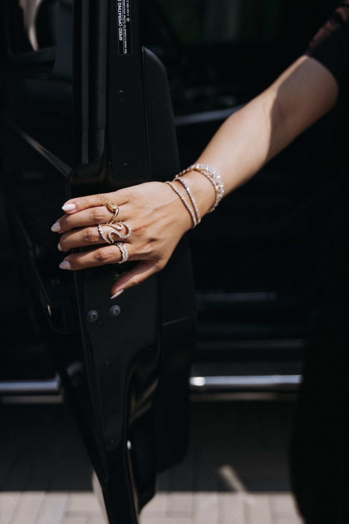 Double Loop Lab-Grown Diamond Ring