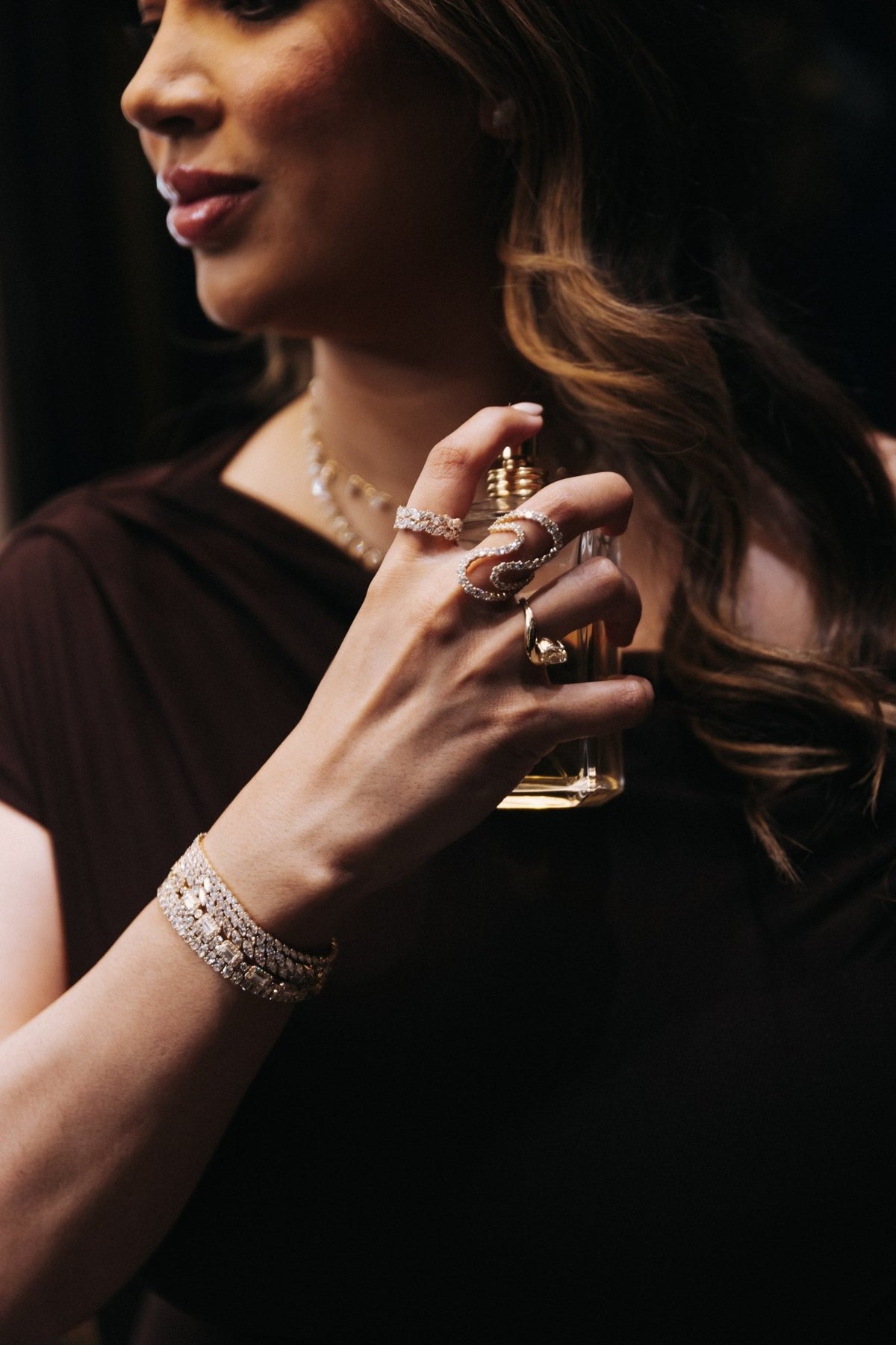 Double Loop Lab-Grown Diamond Ring
