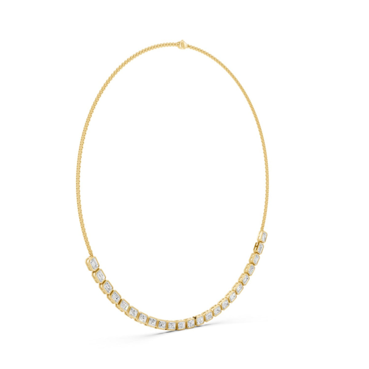 Emerald Cut Riviera Mangalsutra