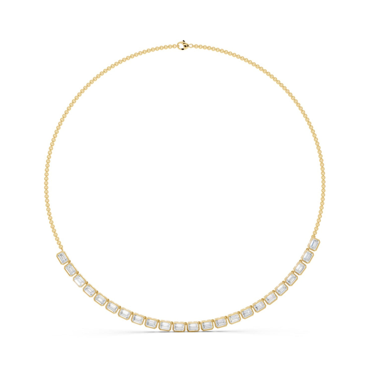 Emerald Cut Riviera Mangalsutra