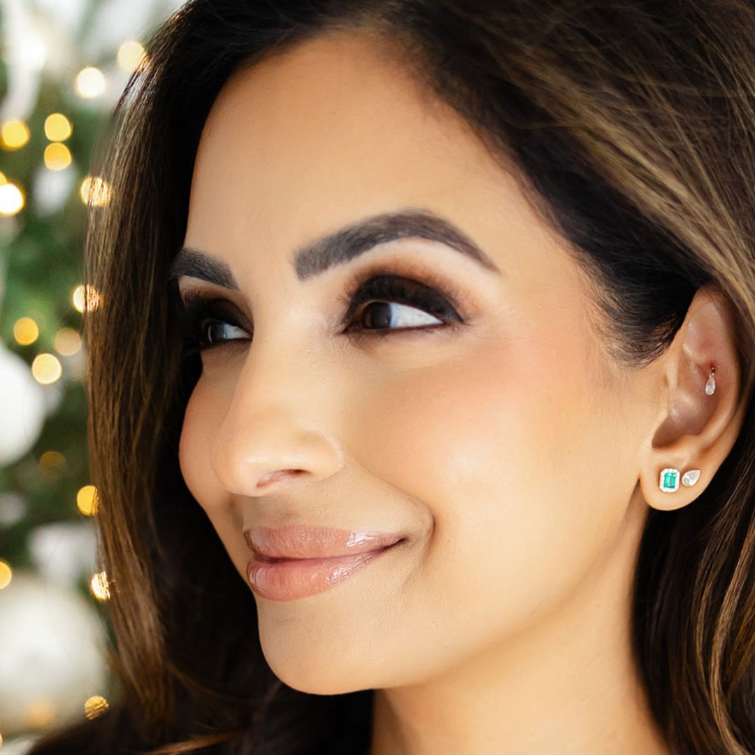 “Emerald Dreams” Stud Earrings