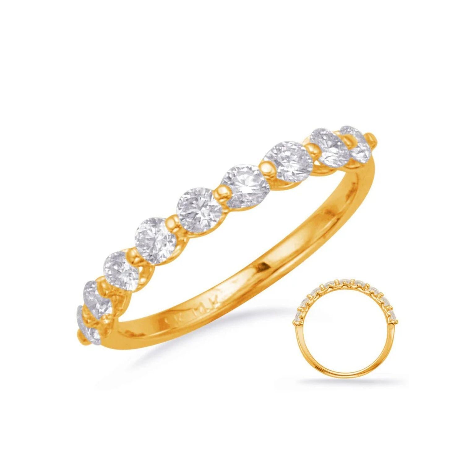 Golden Kiss Diamond Band