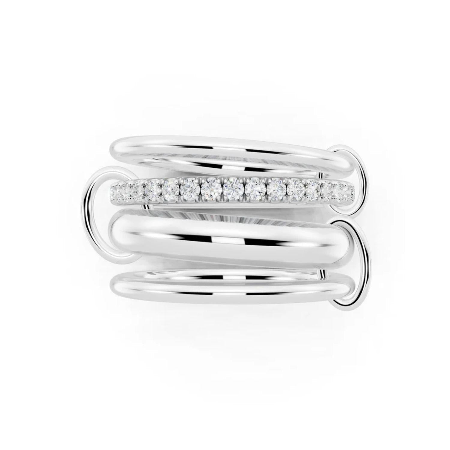 Golden Stacks Ring