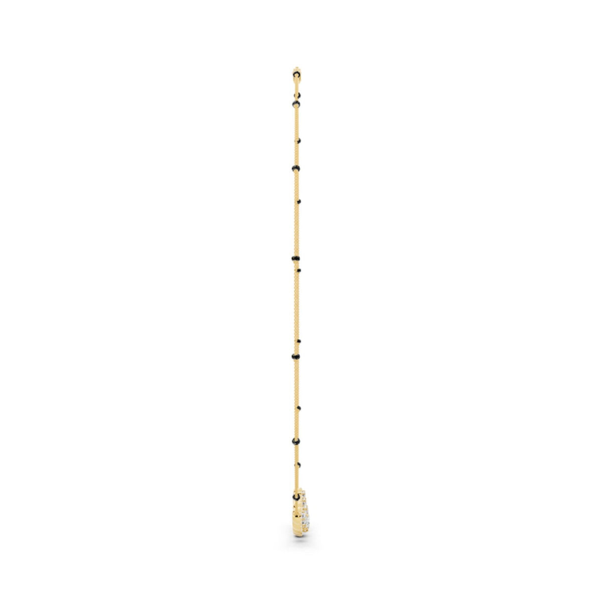 Graduated Halo Diamond Mangalsutra