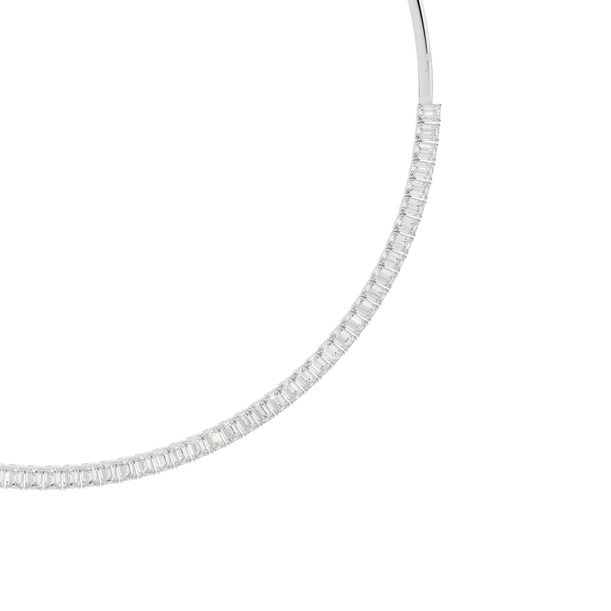 Half Riviera Lab-Grown Diamond Collar Necklace