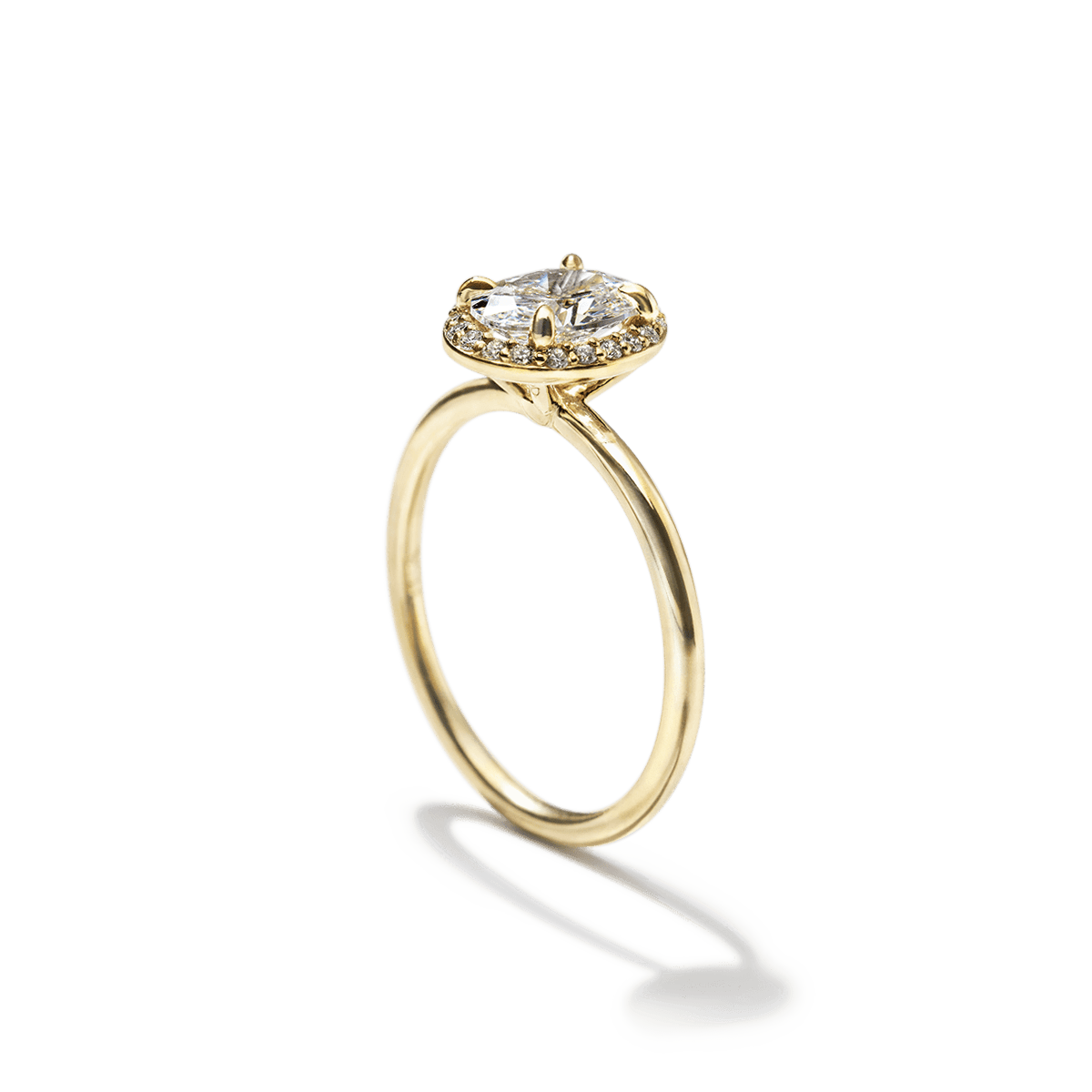 Halo Engagement Ring
