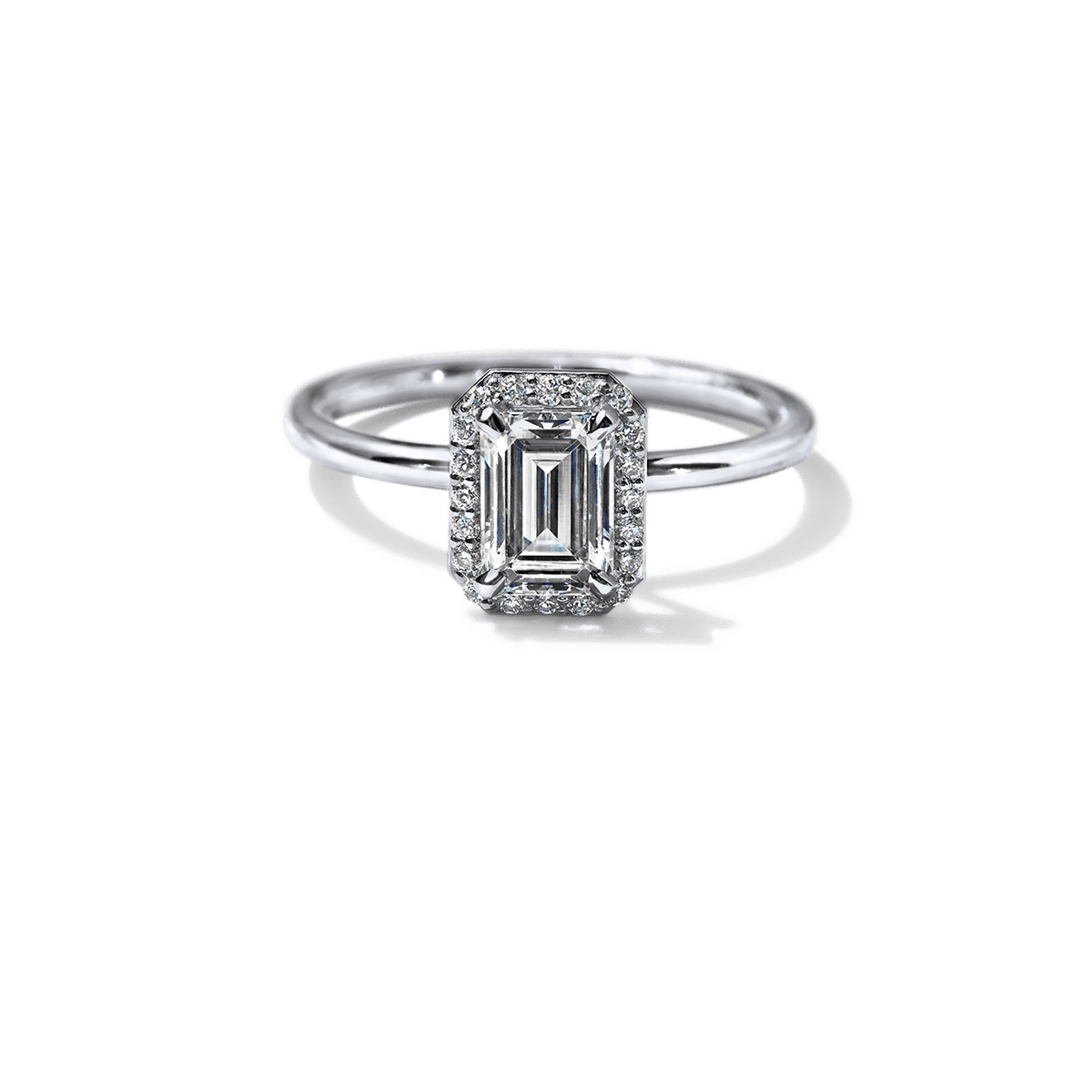 Halo Engagement Ring
