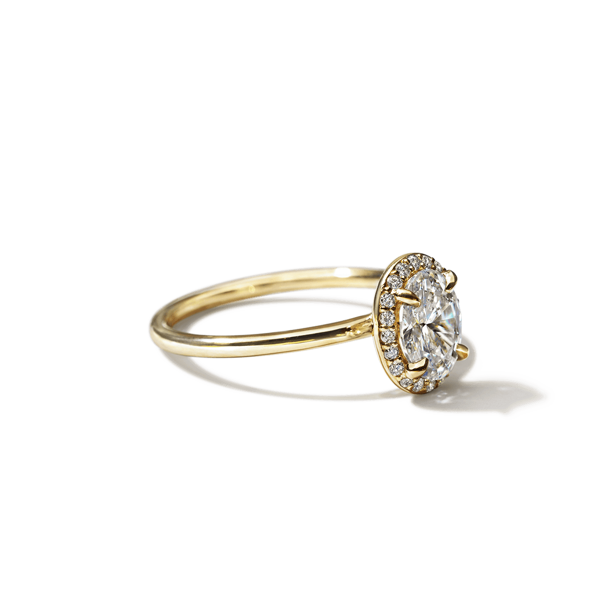 Halo Engagement Ring