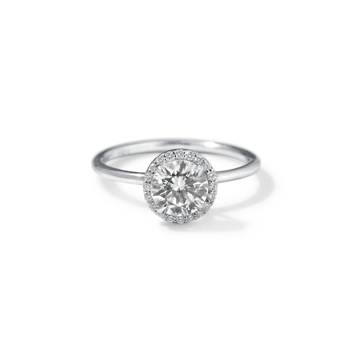 Halo Engagement Ring