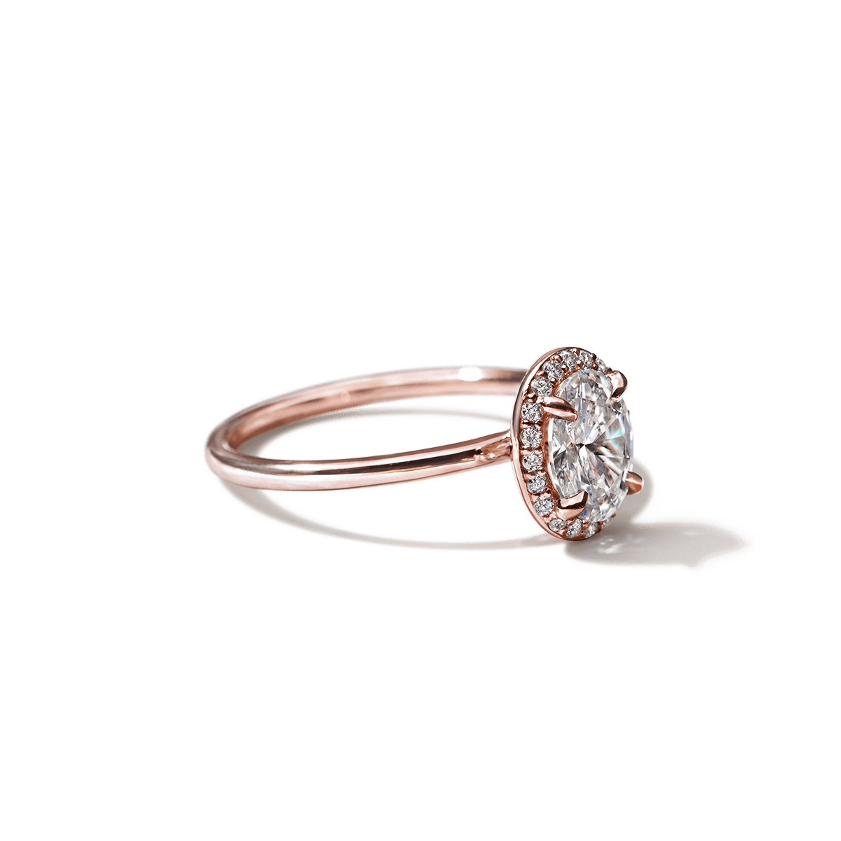 Halo Engagement Ring