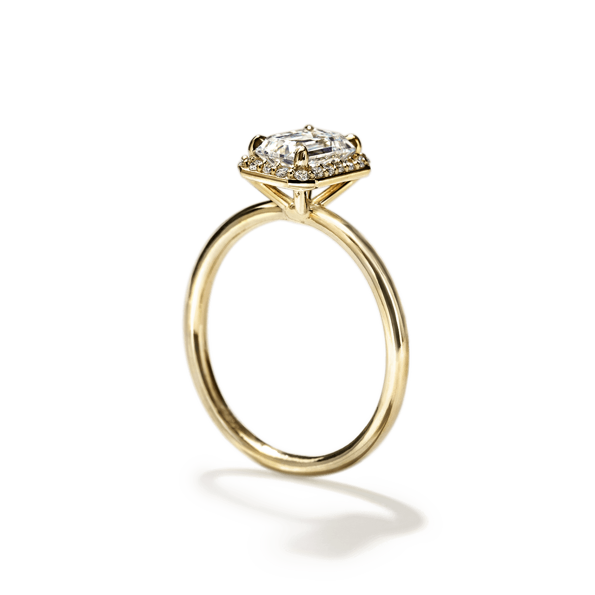 Halo Engagement Ring