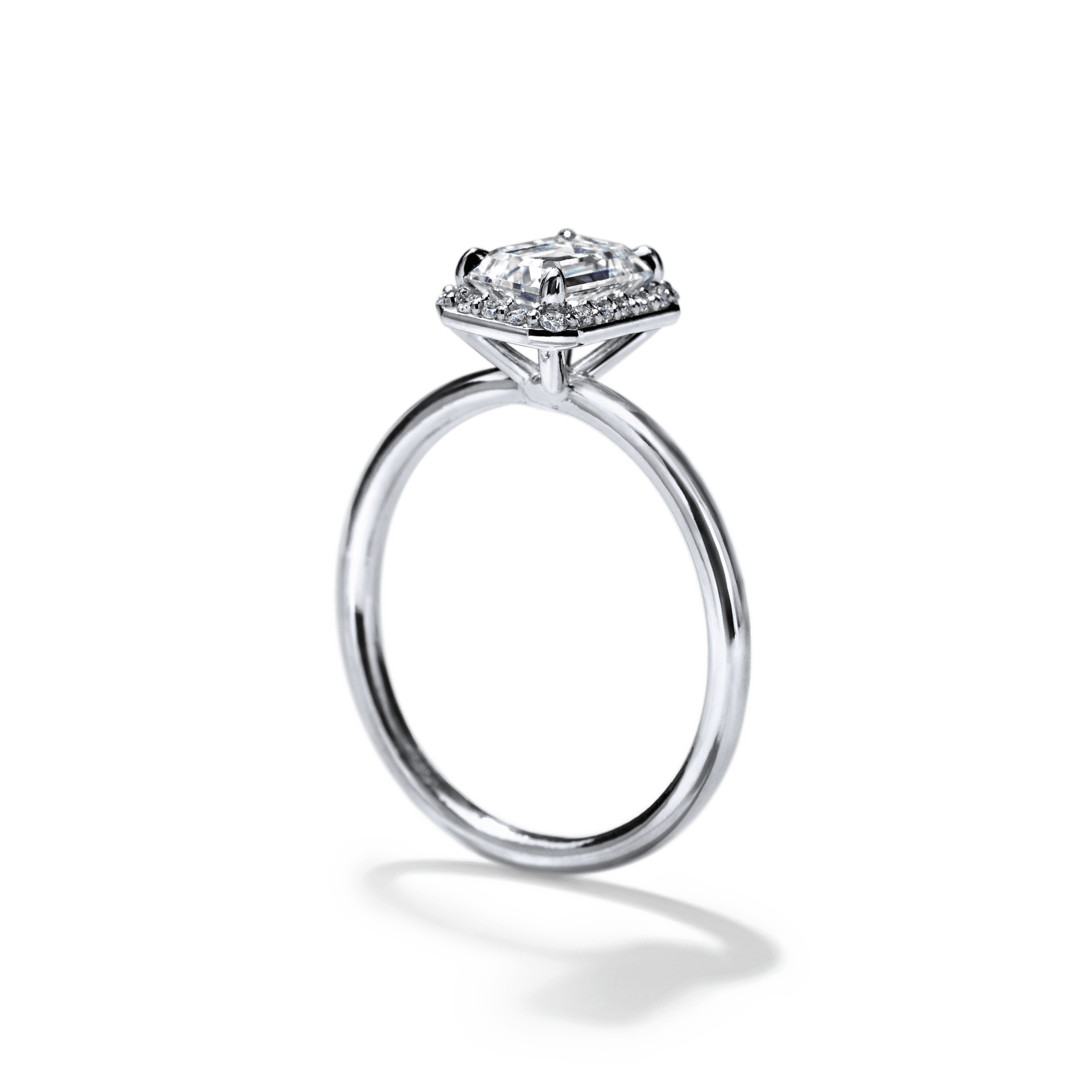Halo Engagement Ring