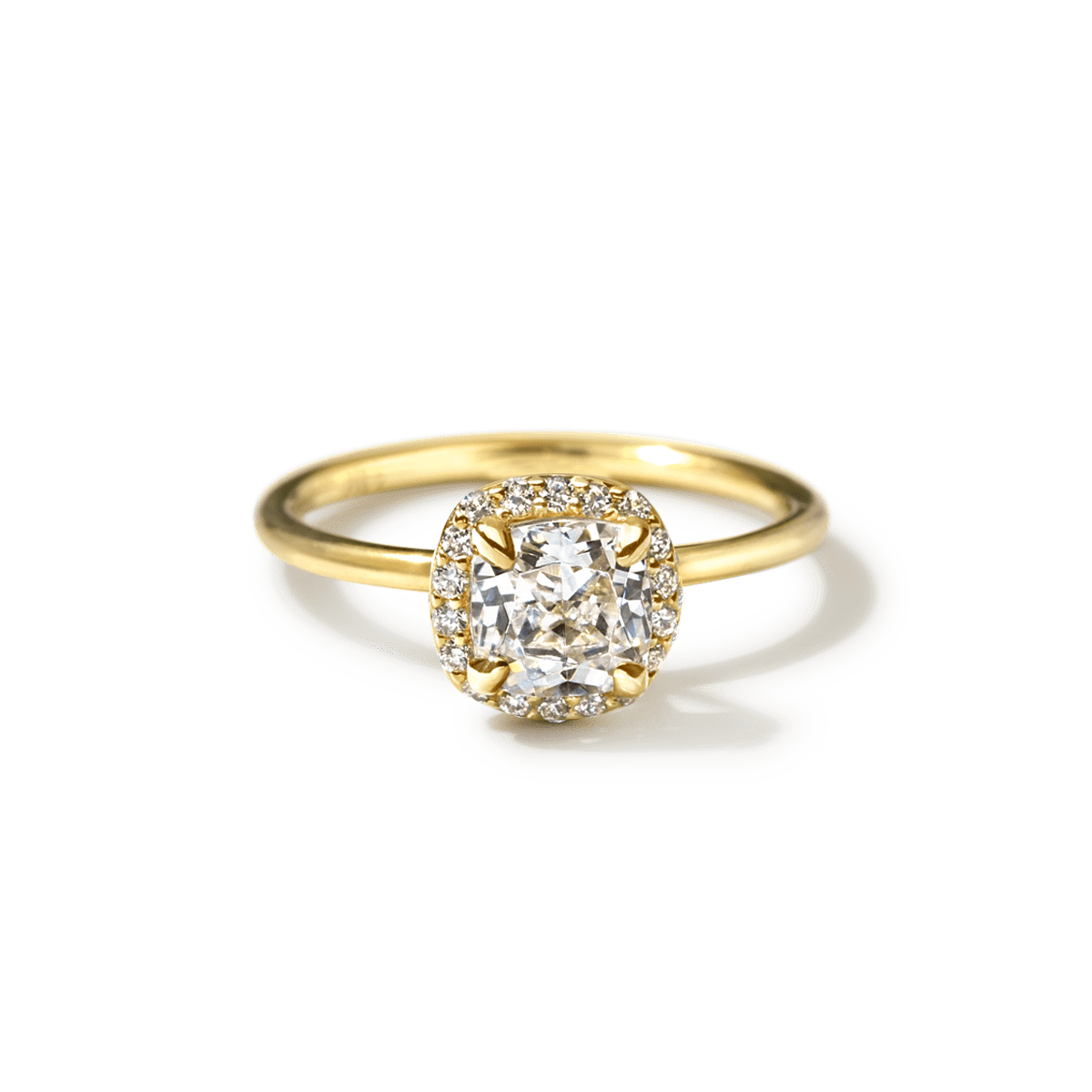 Halo Engagement Ring