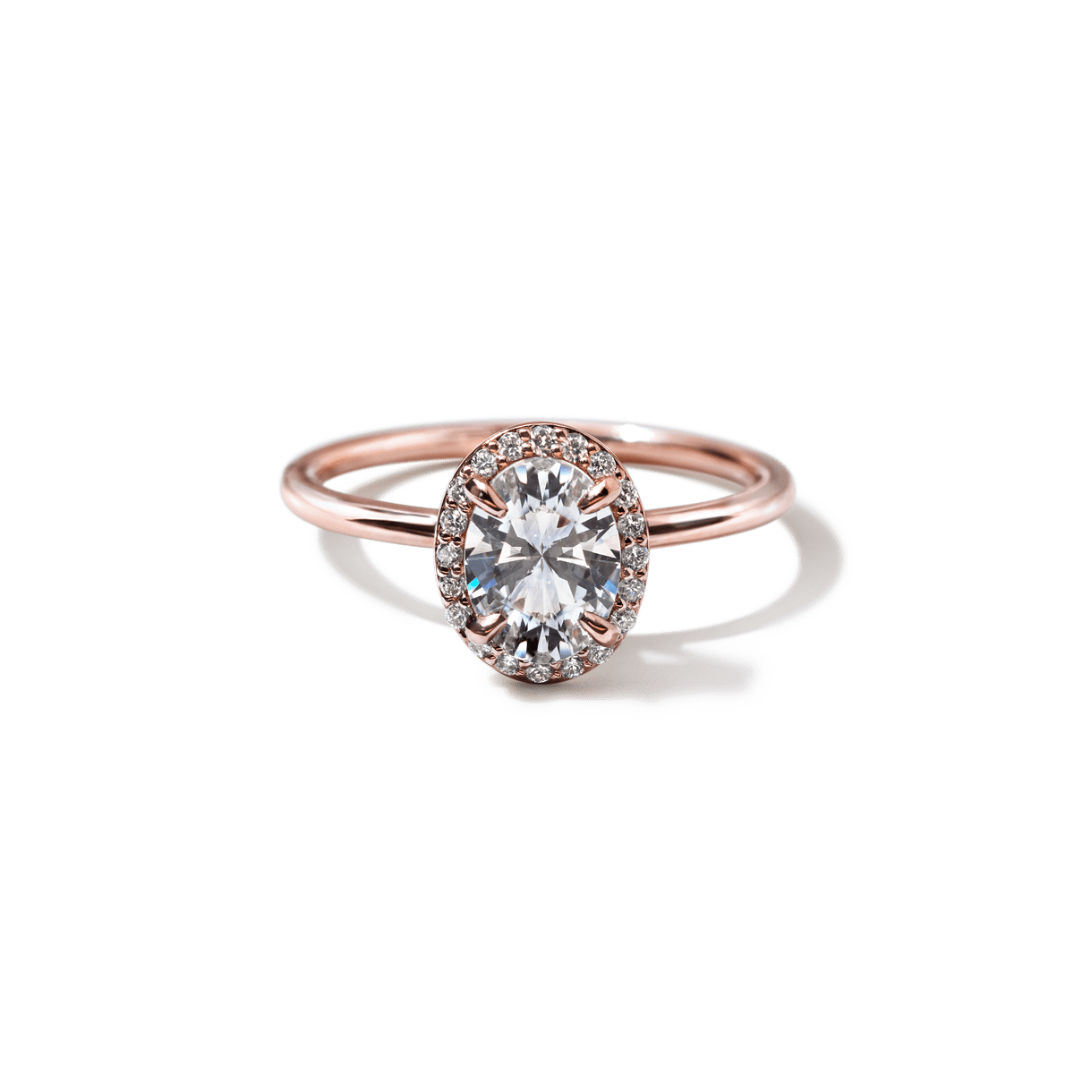Halo Engagement Ring